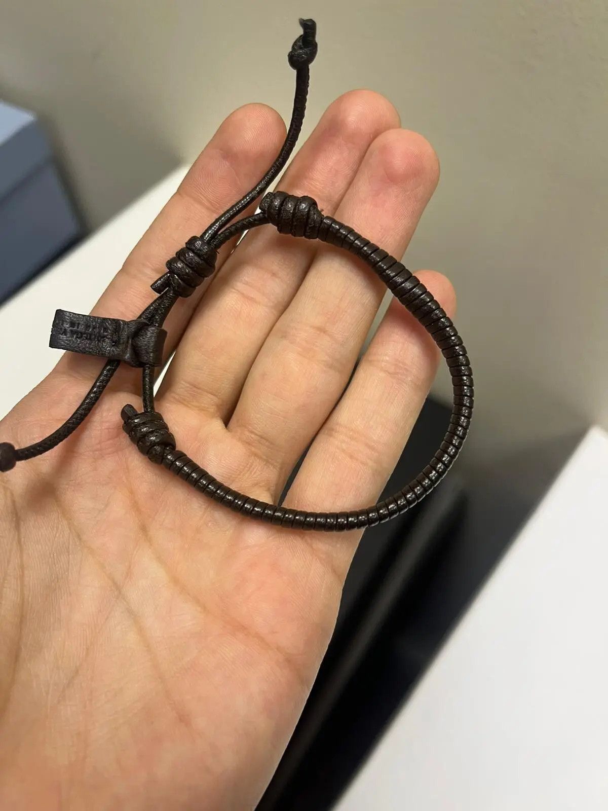 Bottega Veneta Q.3 Intrecciato Bracelet in Dark Brown | Grailed