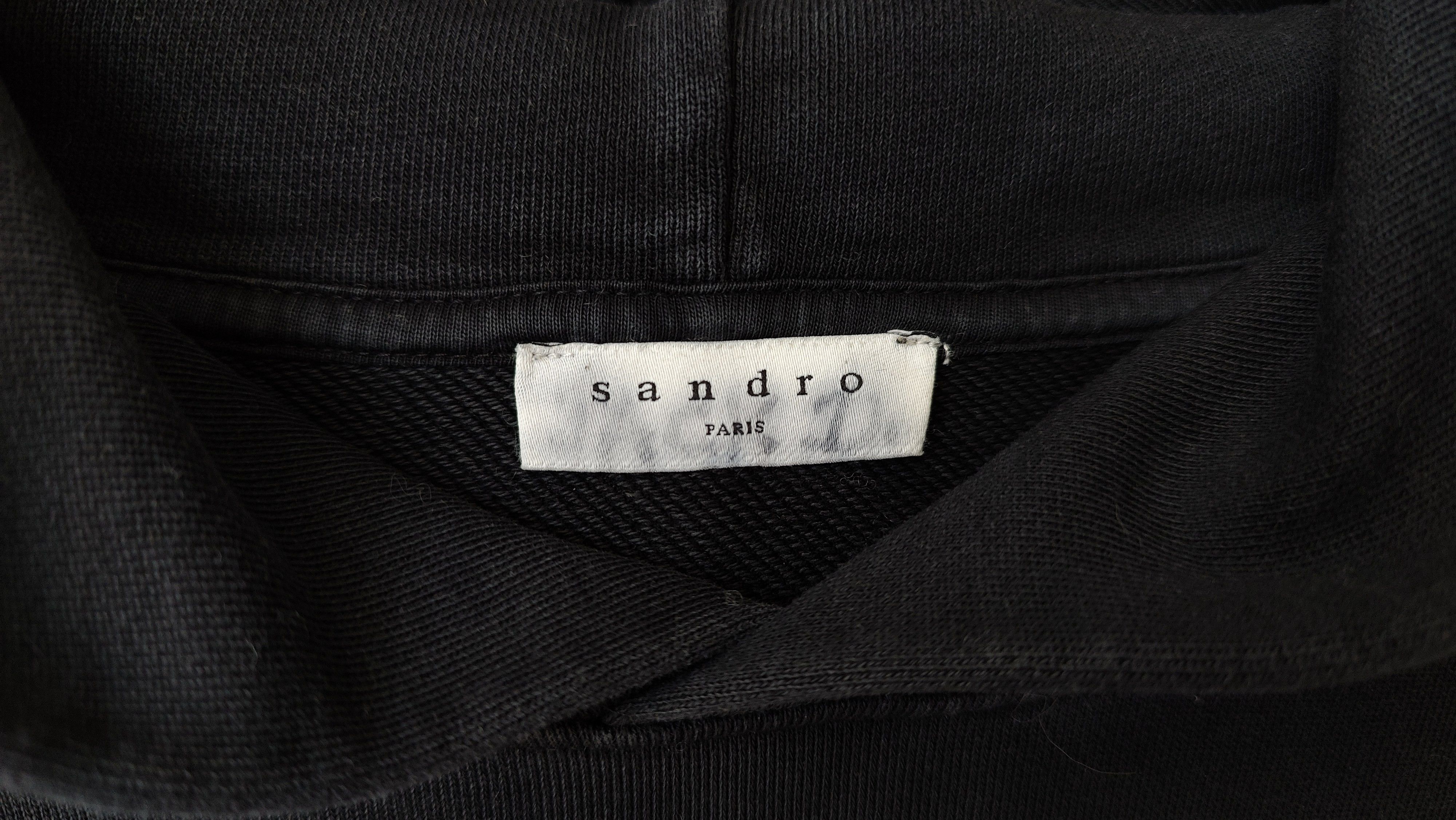 Sandro Sandro Tie Dye Oversized Hoodie Sweatshirt Size US L / EU 52-54 / 3 - 3 Thumbnail