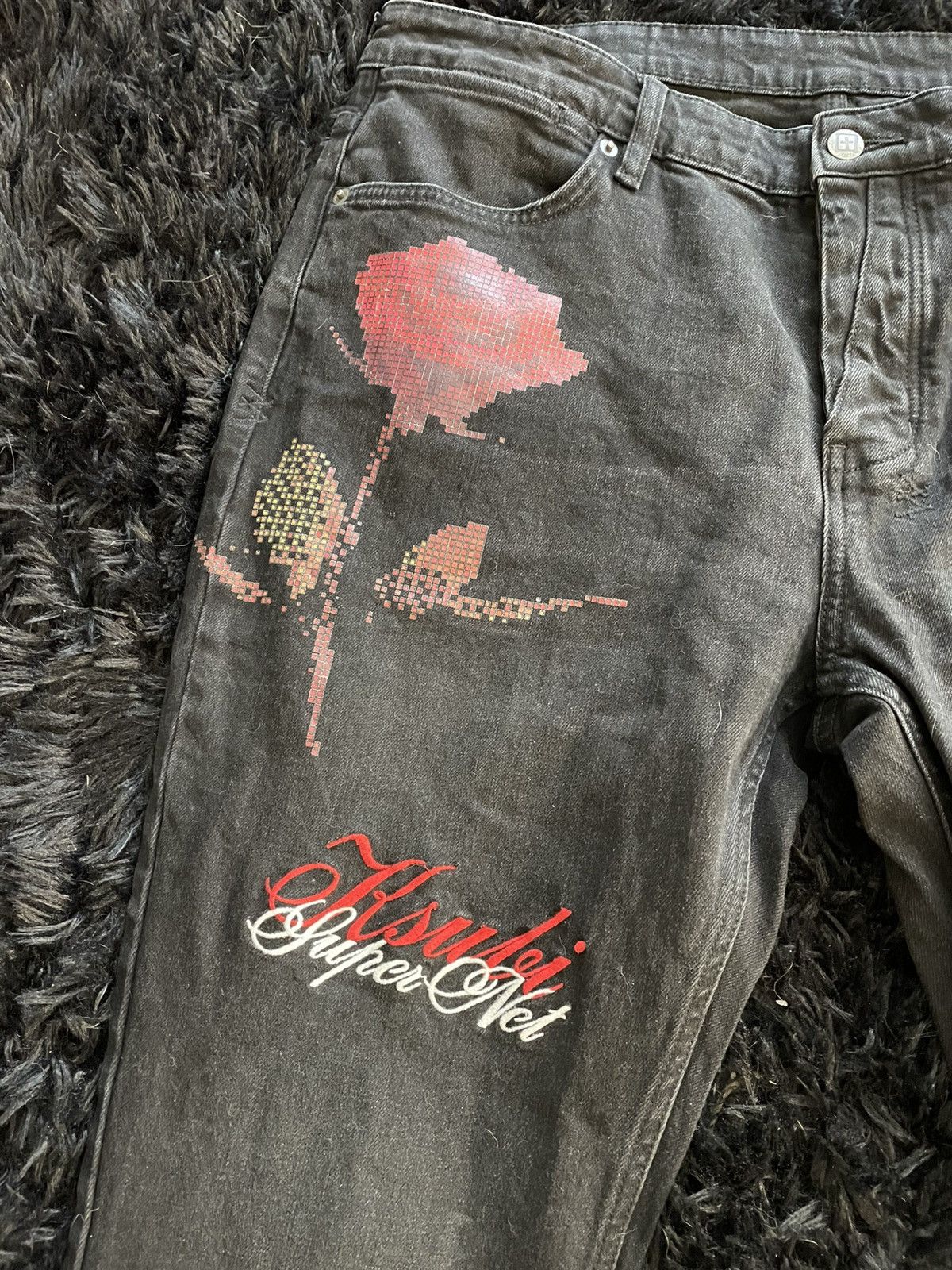 Ksubi Ksubi Digital Rose Denims Size US 38 / EU 54 - 3 Thumbnail