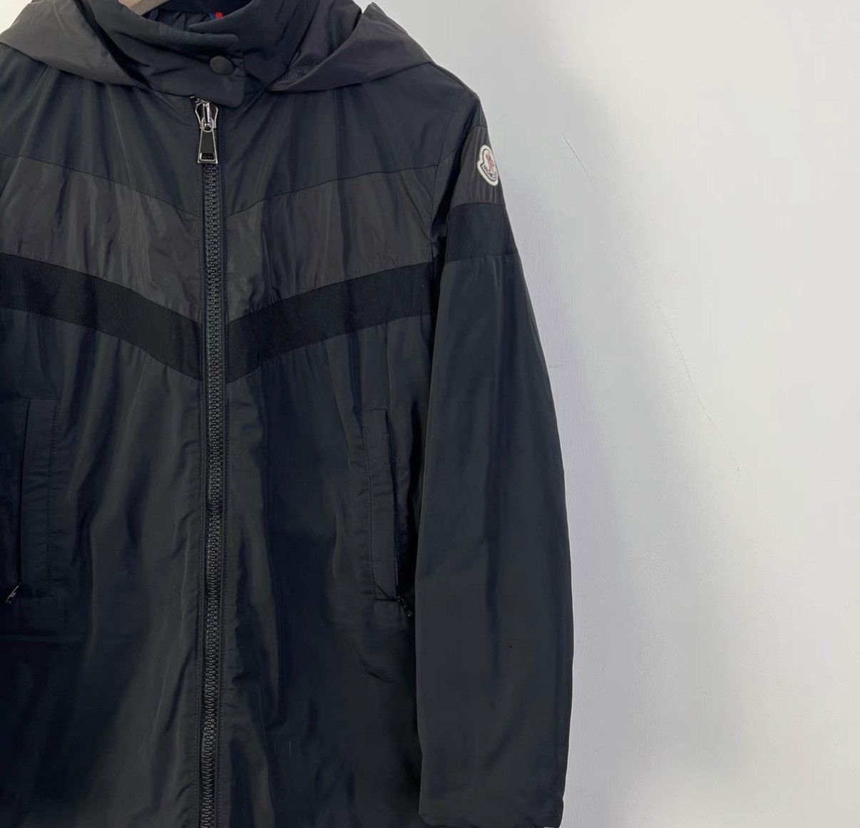 Moncler Moncler / Black Panelled Long Down Jacket K12 Size XS / US 0-2 / IT 36-38 - 5 Thumbnail