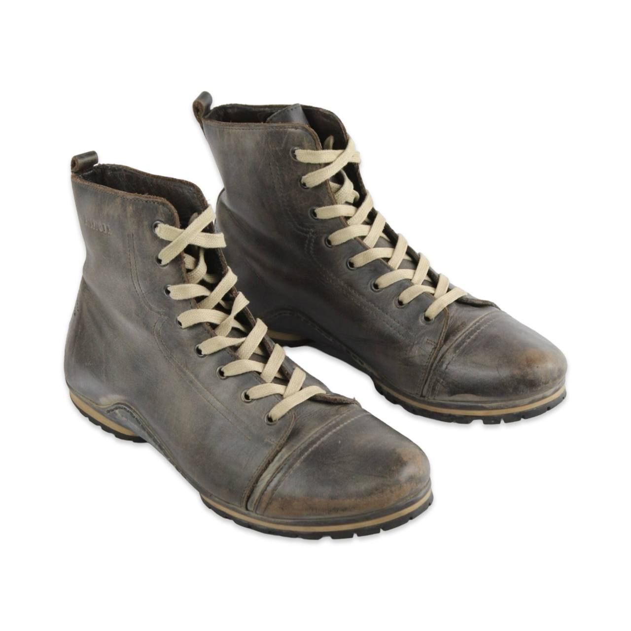 Tommy Hilfiger TOMMY HILFIGER Leather ankle boots with a distressed effect Size US 10 / EU 43 - 5 Thumbnail