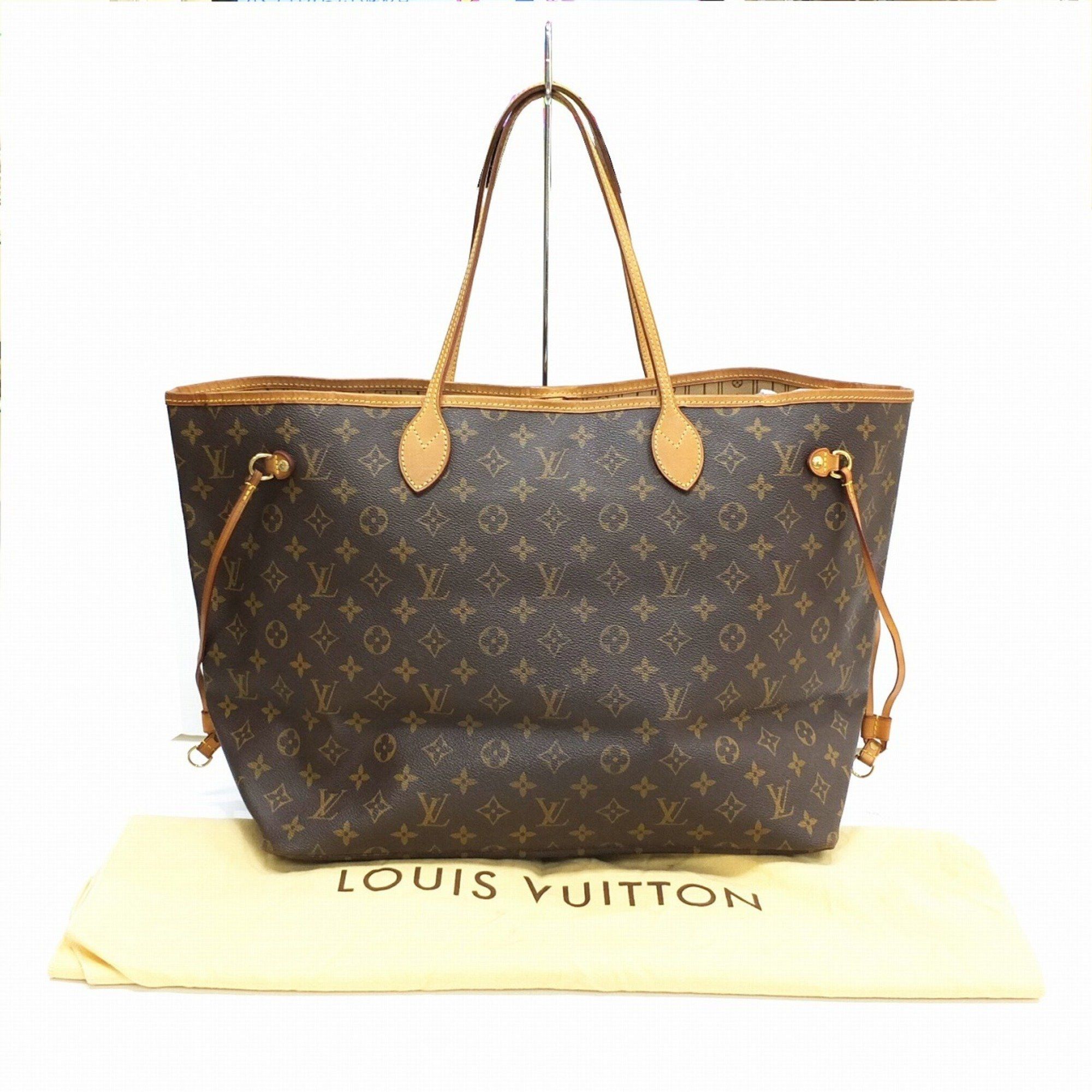 LOUIS VUITTON On the Go GM 2way Shoulder Tote Bag M44576 Canvas monogram  Used