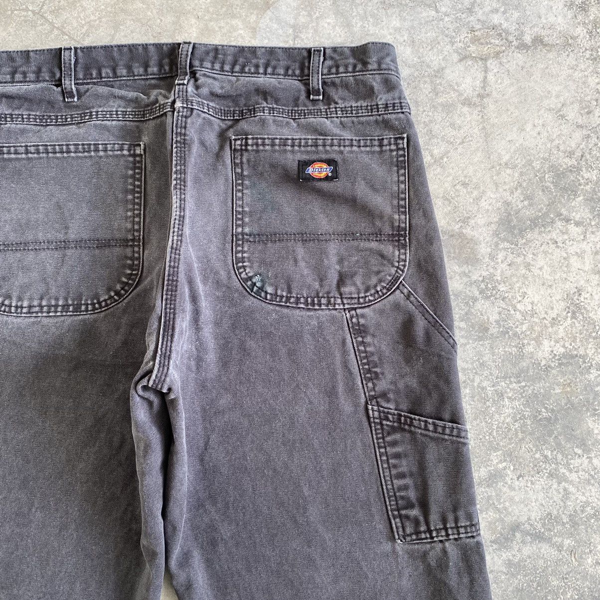 Dickies Vintage Dickies Faded Black Carpenter Work Pants Size US 36 / EU 52 - 21 Thumbnail