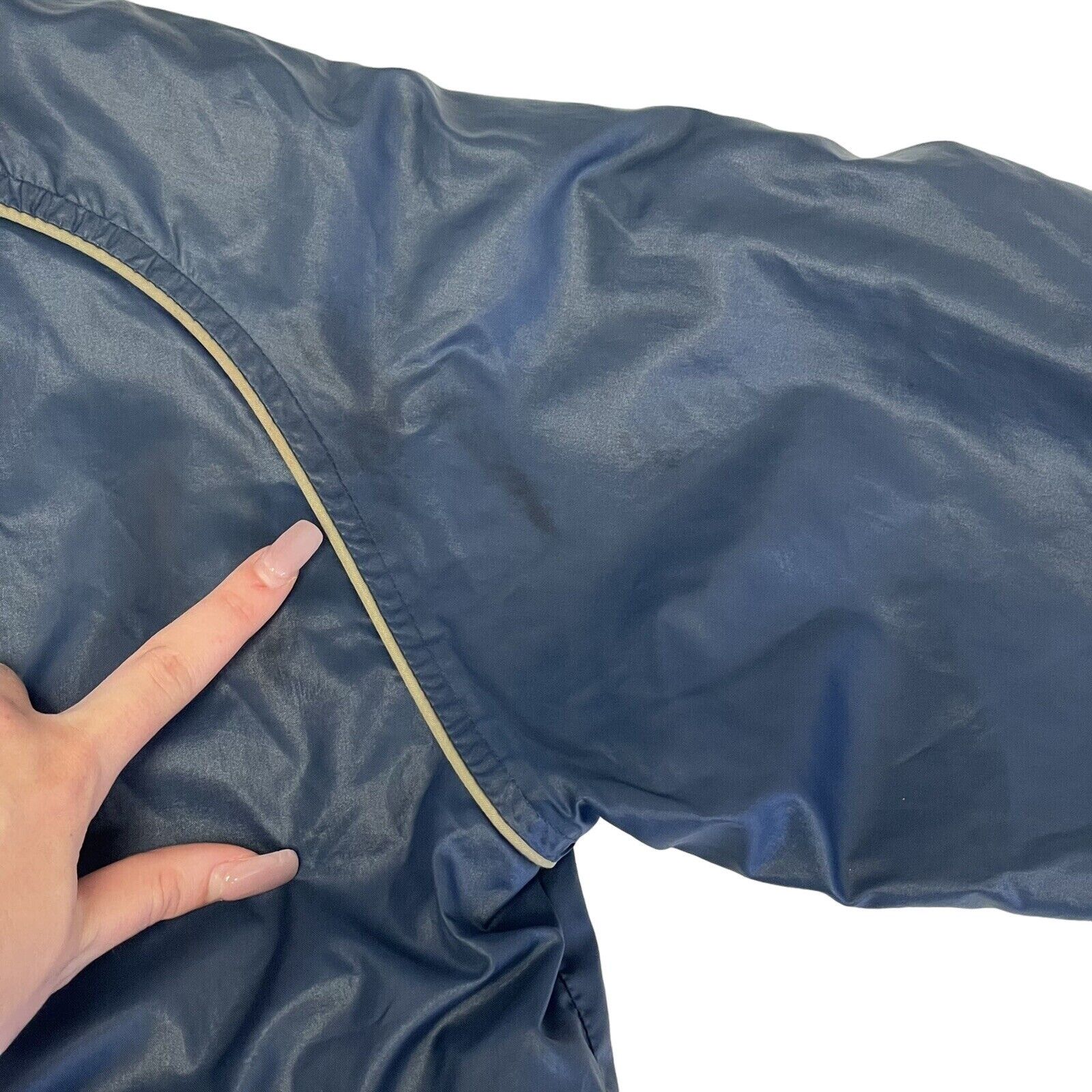 Savile Row Vtg Savile Row Blue Tan Reversible Golf Windbreaker Bomber Size US S / EU 44-46 / 1 - 10 Thumbnail