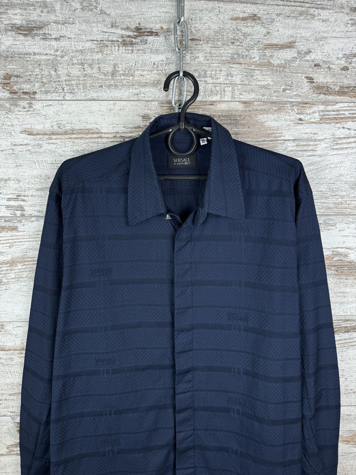 Versace Mens Vintage Versace classic v2 shirts button up luxury Size US M / EU 48-50 / 2 - 2 Thumbnail