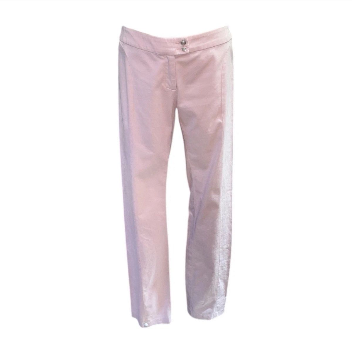 Versace Jeans Couture Versace Jeans Couture VNTG Lace Up Low Rise Trousers Pants Size 28" / US 6 / IT 42 - 14 Thumbnail
