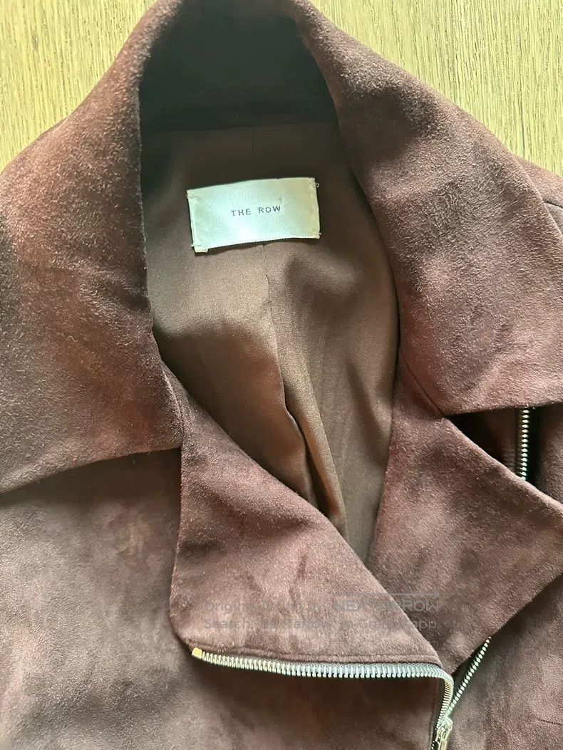 The Row The Row Suede biker jacket Size S / US 4 / IT 40 - 3 Thumbnail
