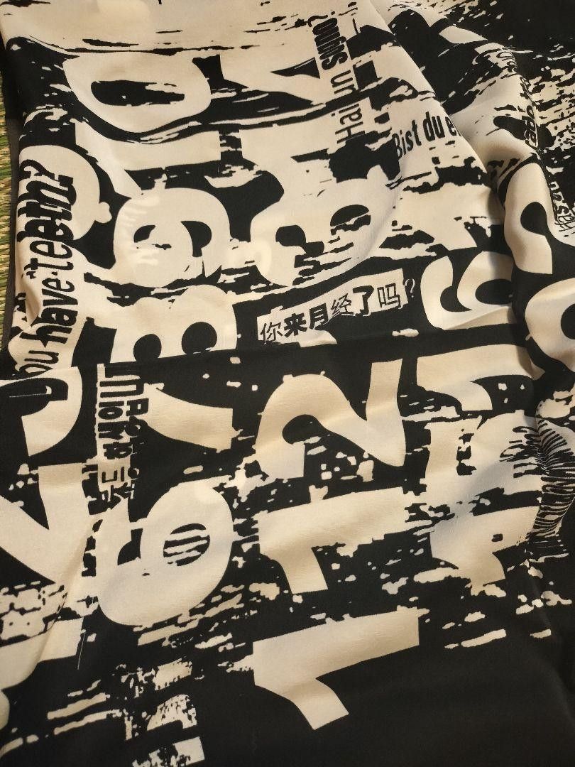 Yohji Yamamoto Yohji Yamamoto silk scarf Size ONE SIZE - 3 Thumbnail