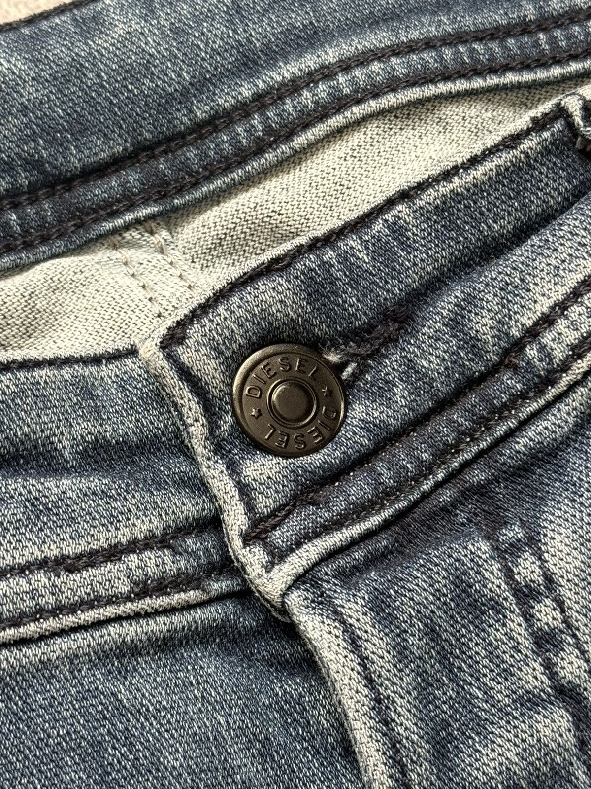 Diesel × Diesel Black Gold Diesel 33/32 blue denim pant trouser Jean chino y2k Size US 33 - 12 Thumbnail