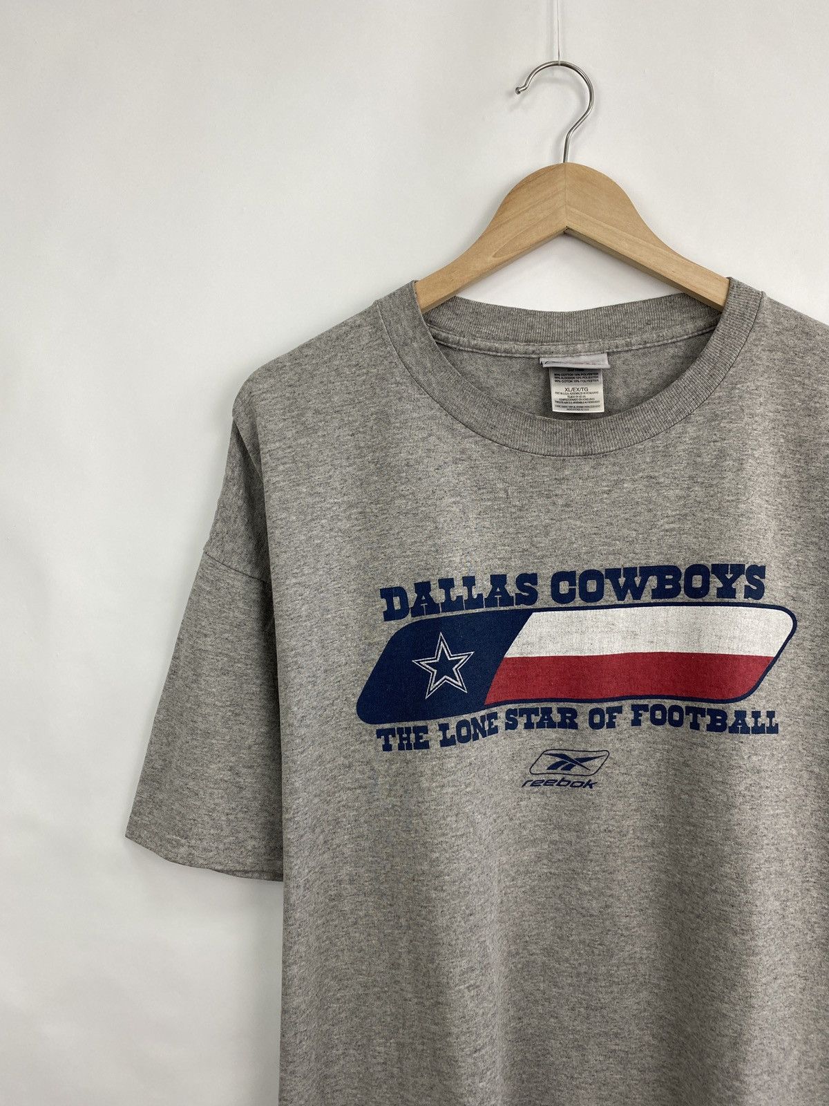Reebok 🇺🇸🏈 Vintage 90s Reebok Dallas Cowboys NFL Football Jersey Tee Size US XL / EU 56 / 4 - 2 Thumbnail