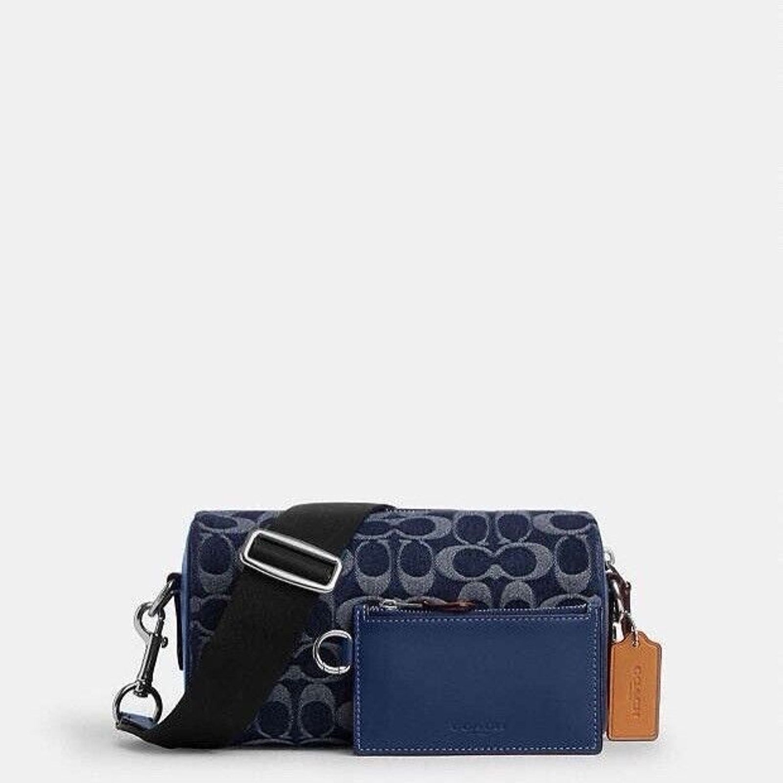 Coach NEW Coach Axel Crossbody In Signature Denim Size ONE SIZE - 1 Thumbnail
