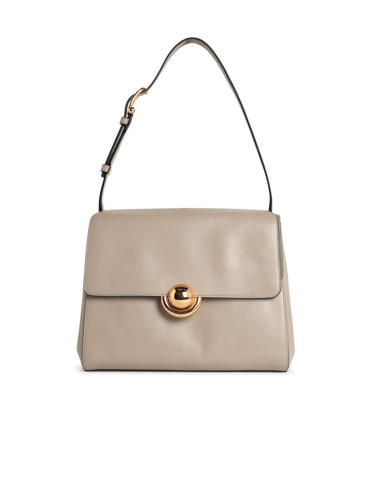 FURLA 'Domus' S Shoulder Bag In Linen Leather