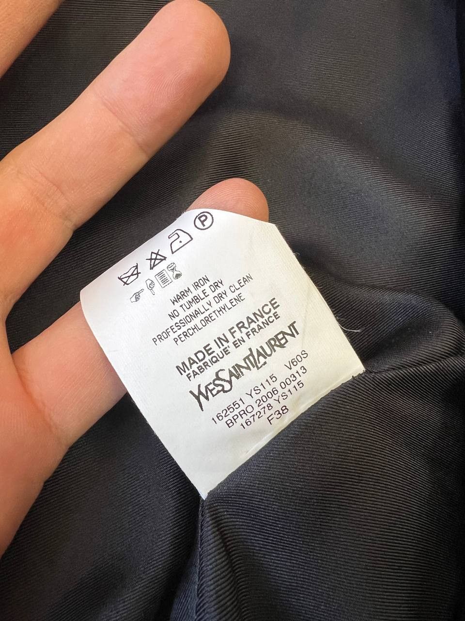 Yves Saint Laurent YSL Rive Gauche Cropped Tuxedo Jacket SS2006 Pilati Size XS / US 0-2 / IT 36-38 - 7 Thumbnail