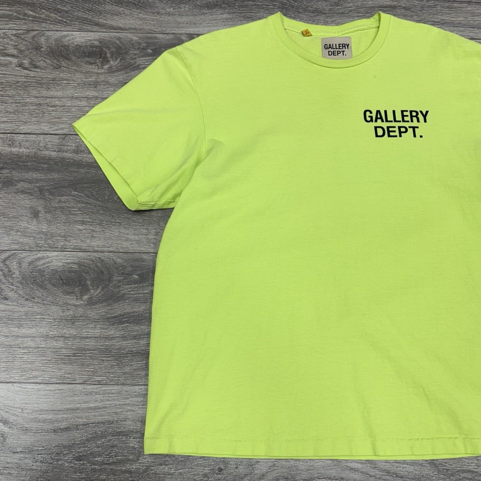 Gallery Dept. Gallery Dept Souvenir Tee ' Lime Green ' | ONLY WORN 1x Size US L / EU 52-54 / 3 - 4 Thumbnail