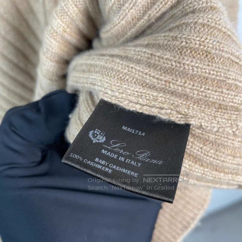 Loro Piana Loro Piana Asymmetrical Cashmere Sweater Size M / US 6-8 / IT 42-44 - 6 Thumbnail