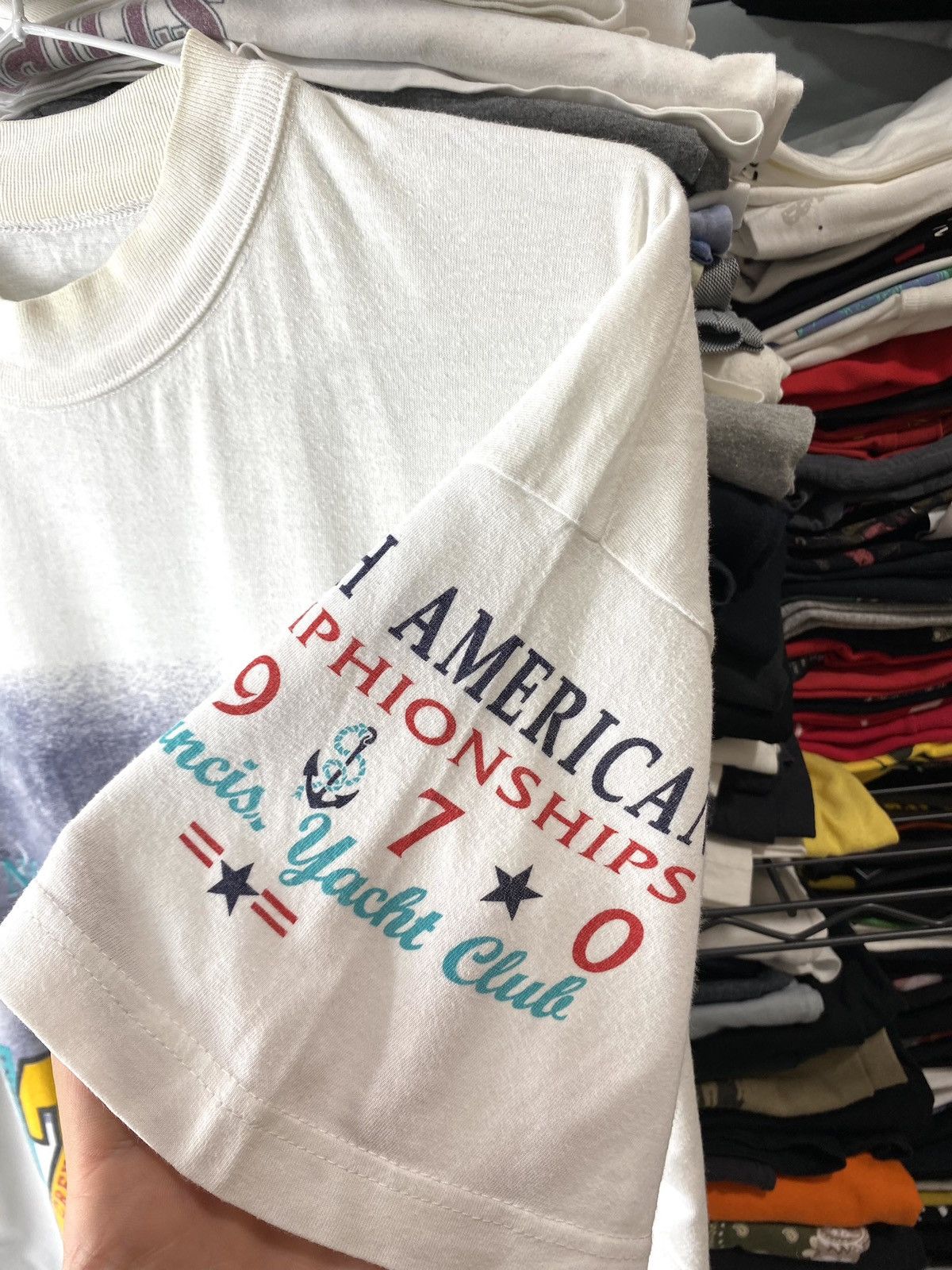 Other 1970’s Vintage American Championship Yacht Club T Shirt Size US M / EU 48-50 / 2 - 8 Thumbnail