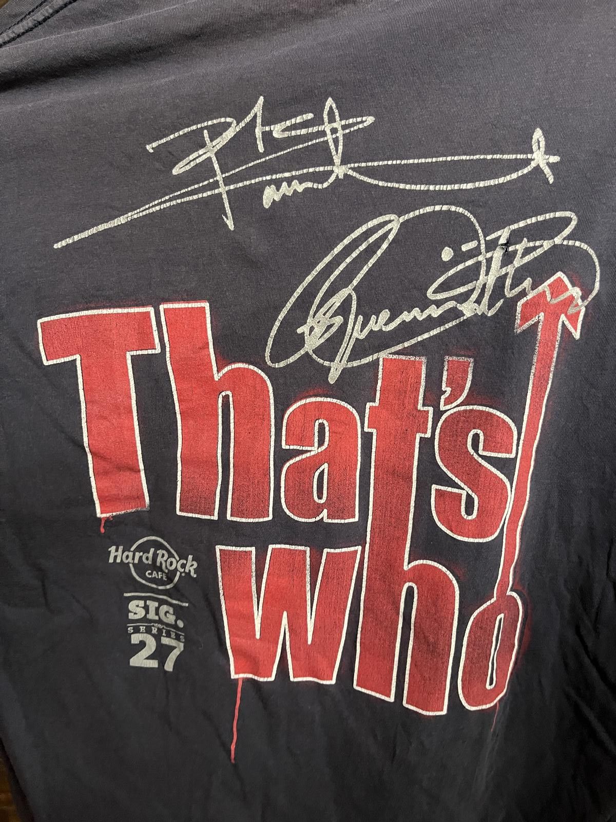 Hard Rock Cafe Thrashed The Who Band Tee Hard Rock Cafe T-shirt - M Size US M / EU 48-50 / 2 - 6 Thumbnail