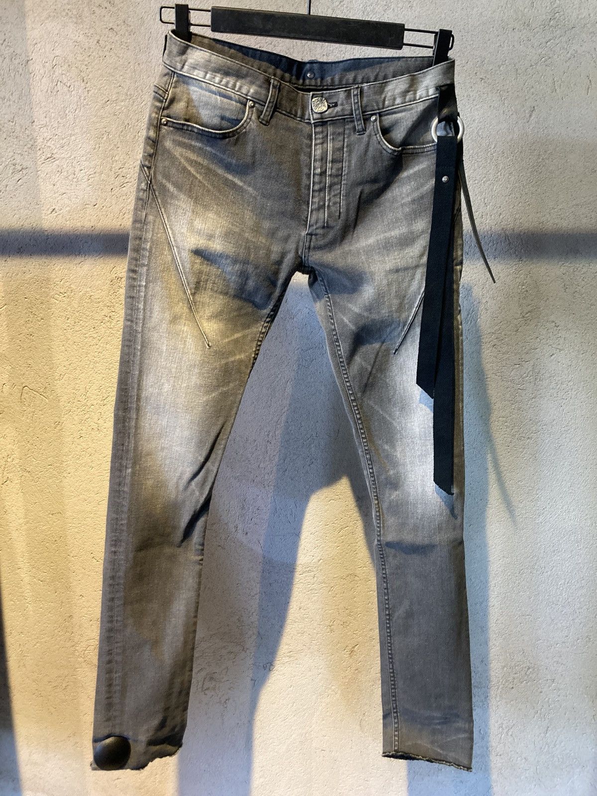 Fagassent Toshiki Aoki Seigeki Grey Denim Size US 28 / EU 44 - 1 Thumbnail