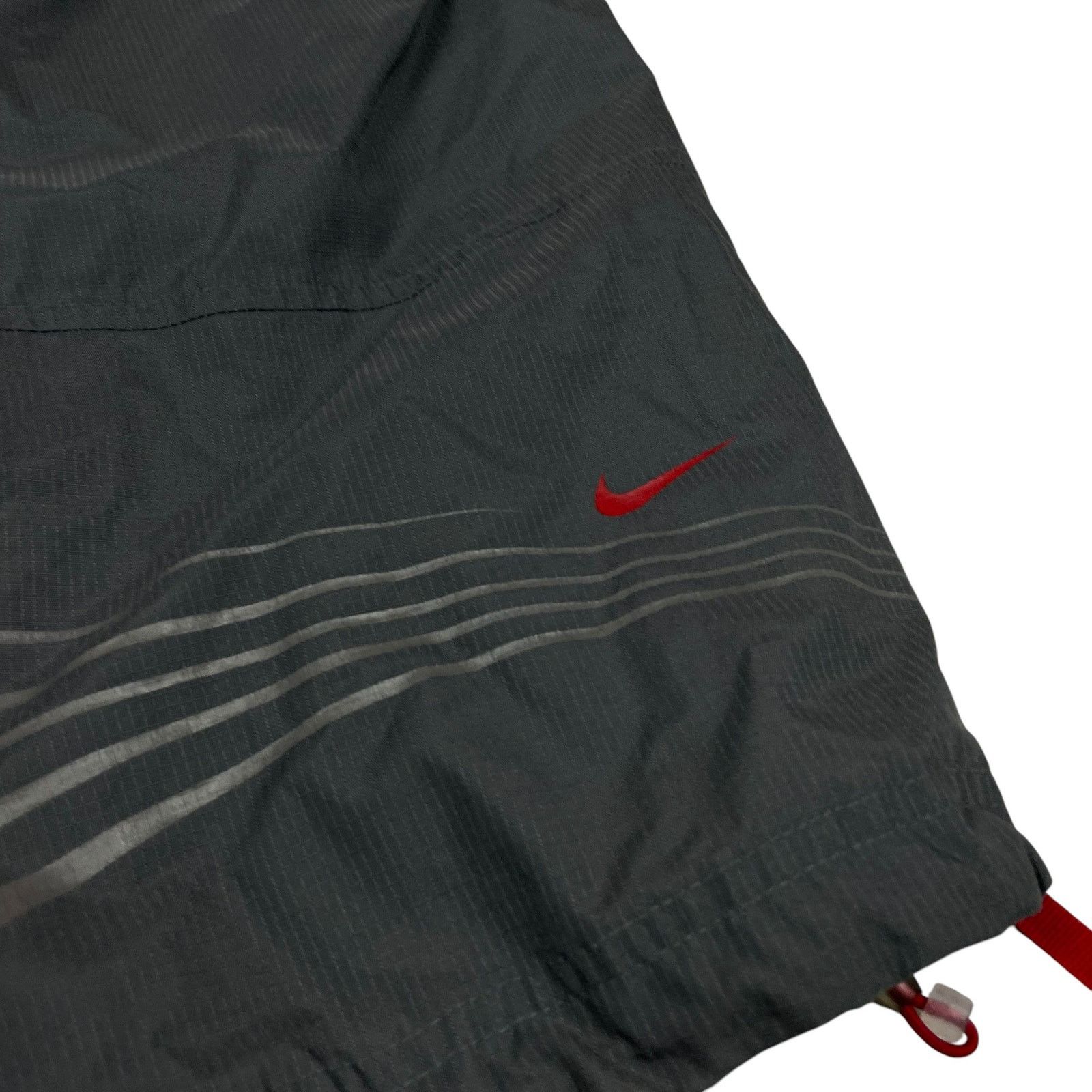 Nike × Vintage Nike TN Men's Gray Swoosh Ankle Zip Straight Rain Pant Small Size US 30 / EU 46 - 5 Thumbnail