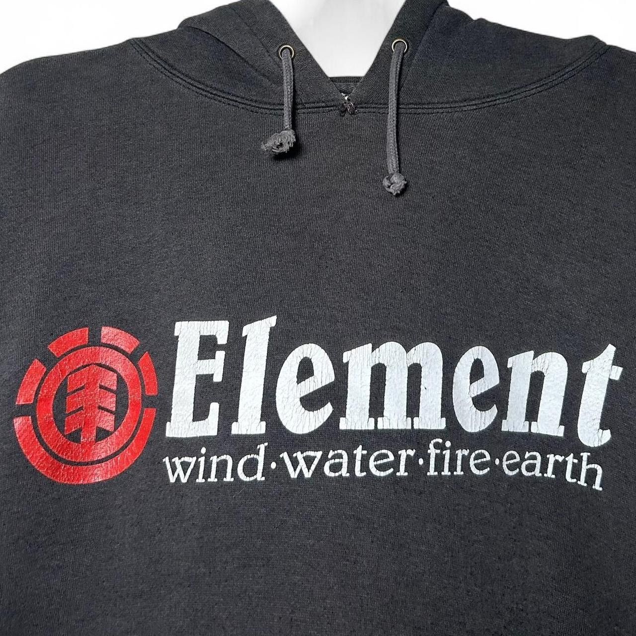 Element Vintage 90s Element Wind Water Fire Earth Skate Hoodie Size US XL / EU 56 / 4 - 2 Thumbnail