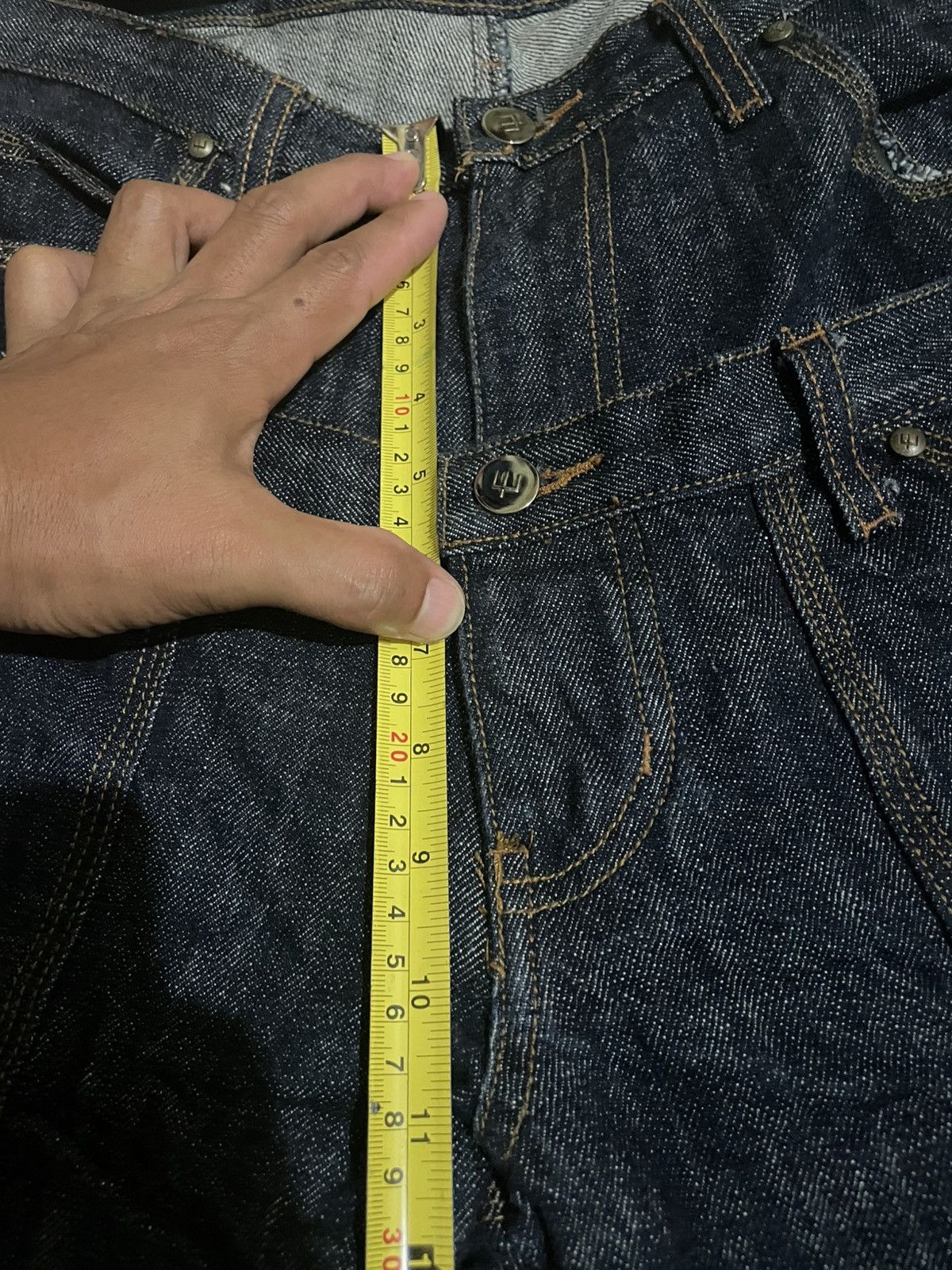 Edwin Rare❗️ Bushpants Edwin Jeans Double Waist Denim Size US 33 - 8 Thumbnail