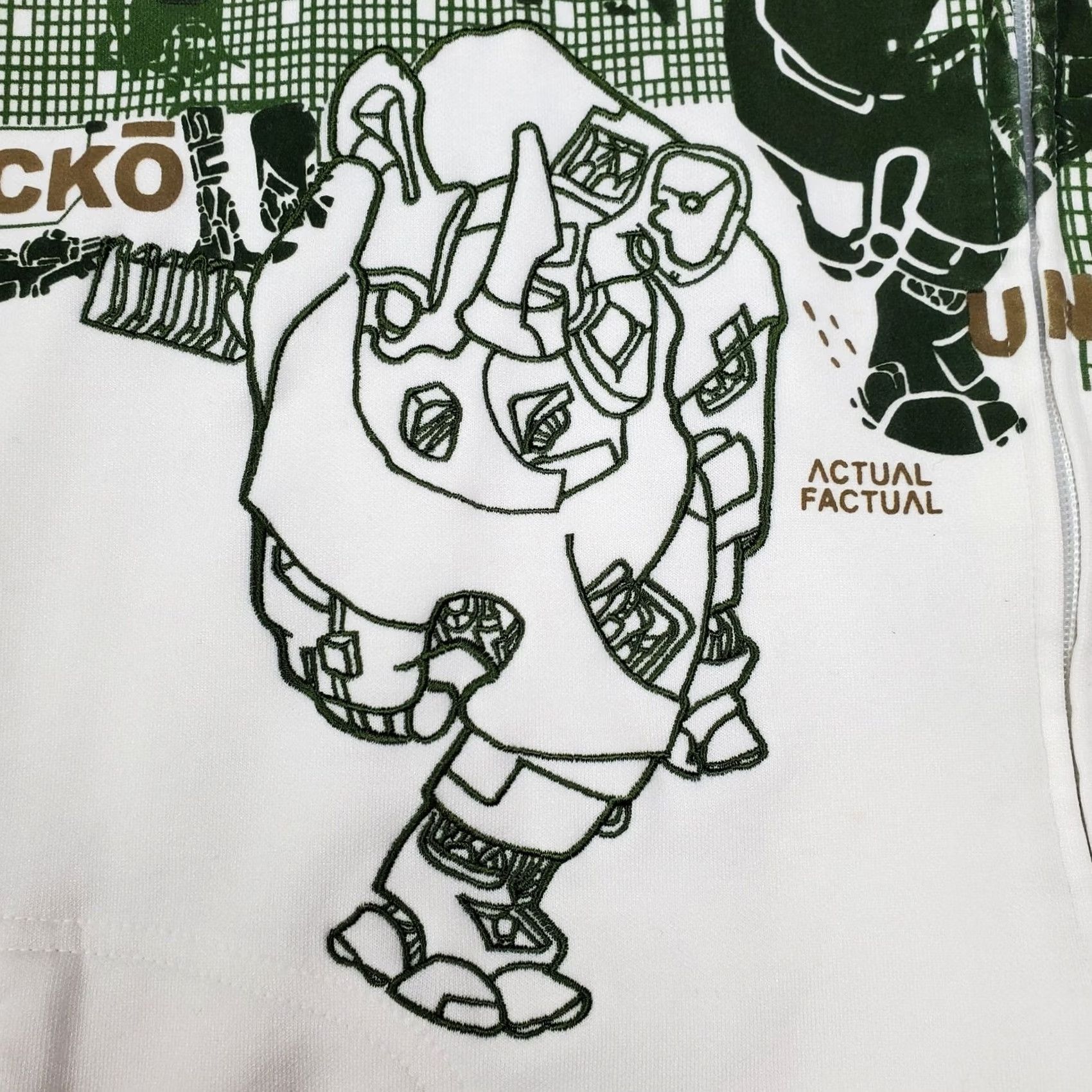 Ecko Unltd. VINTAGE Ecko Unltd. Track Jacket Mens 2XL White Embroidered Hip Hop 90s Streetwear Jacket Mens XXL White Size US XXL / EU 58 / 5 - 4 Thumbnail