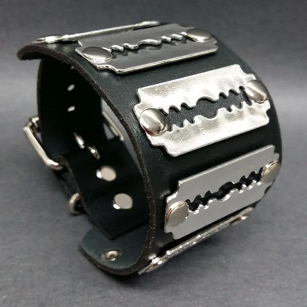 Jewelry Punk Gothic Design Bracelet Size ONE SIZE - 5 Thumbnail