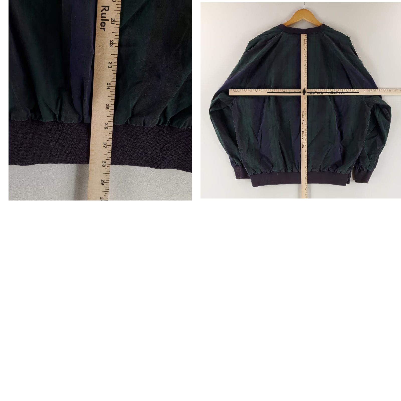 Polo Ralph Lauren Polo Ralph Lauren Jacket Pullover Golf Striped Crest Mens XL Blue Gray Green Size US XL / EU 56 / 4 - 8 Thumbnail