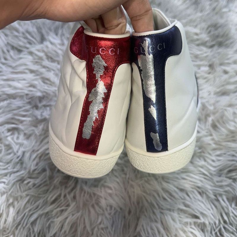 Other Gucci Ace High-Top Sneakers in White - Size US 8.5 / EU 41-42 - 3 Thumbnail