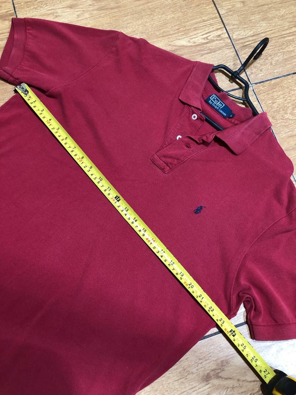 Polo Ralph Lauren Vintage Polo Ralph Lauren 100% Cotton Polo Size L Size US L / EU 52-54 / 3 - 9 Thumbnail