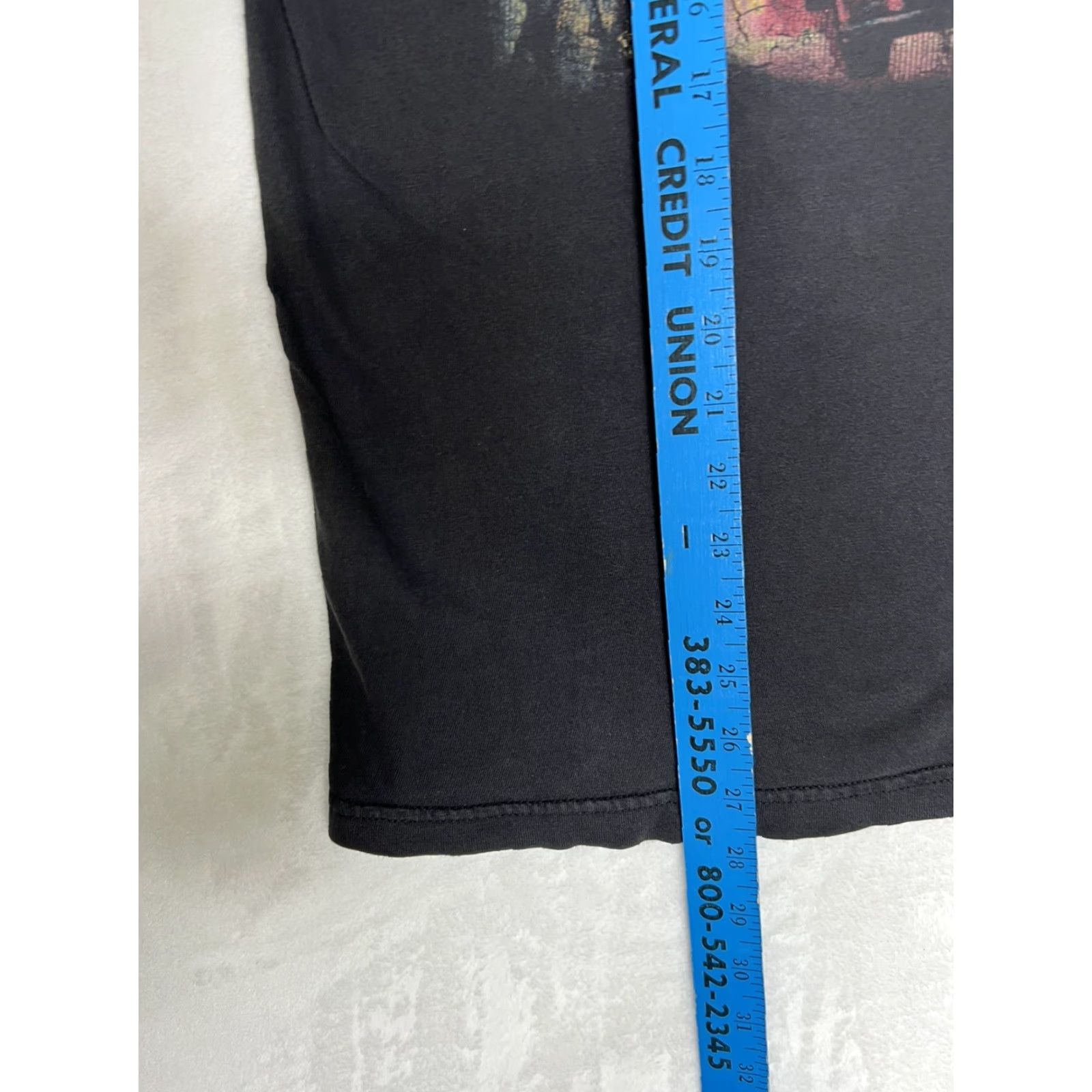 Vintage VINTAGE A Nightmare on Elm Street T-Shirt Freddy Krueger FEA Merchandising L Black Men Short Sleeve 80s Halloween Horror Movie Shirts Mens Size US L / EU 52-54 / 3 - 6 Thumbnail