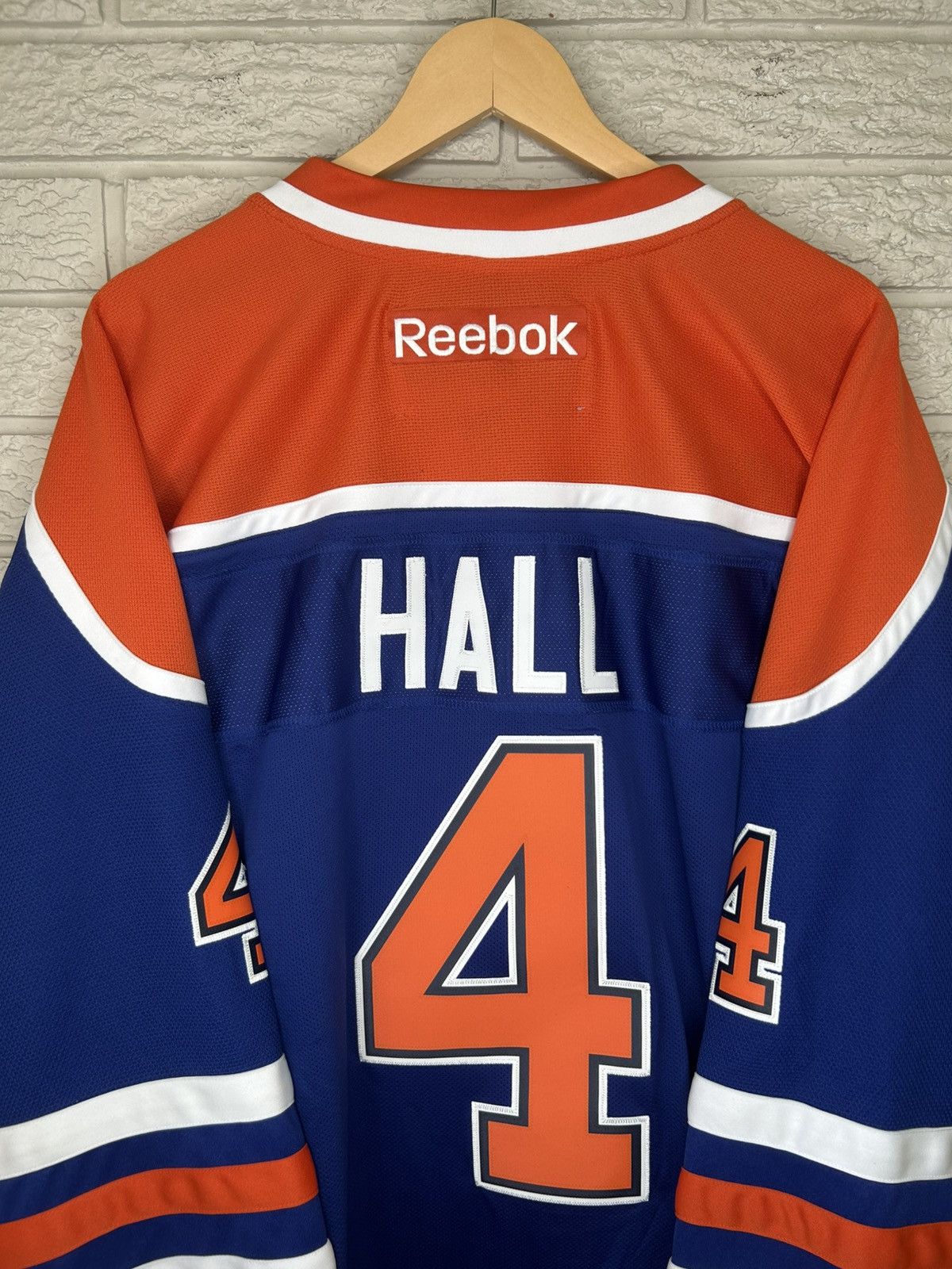 Reebok Reebok Edmonton Oilers Taylor Hall NHL Jersey Size US XXL / EU 58 / 5 - 8 Thumbnail