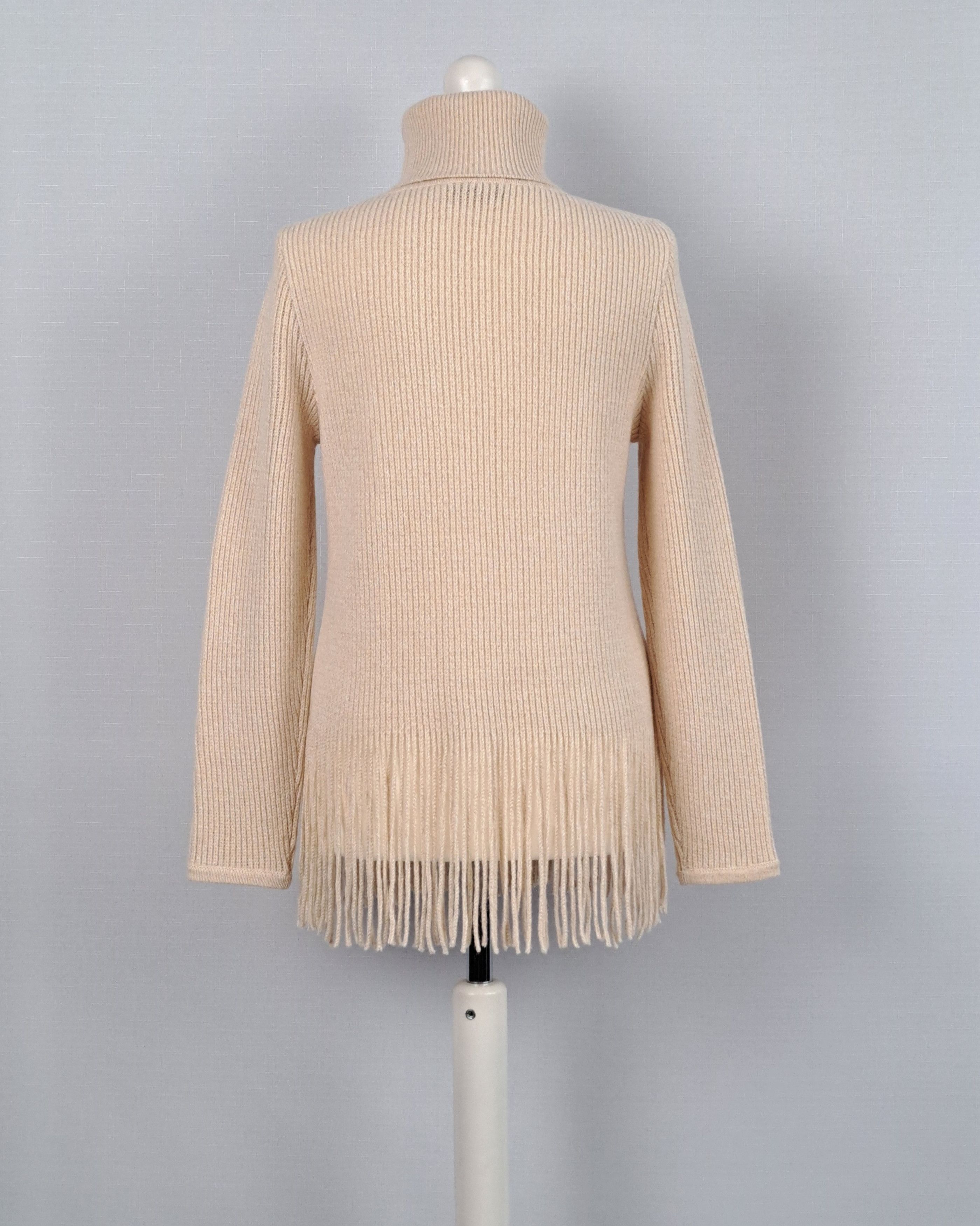Zimmermann ZIMMERMANN kaleidoscope fringed cashmere blend sweater. Size XS / US 0-2 / IT 36-38 - 6 Thumbnail