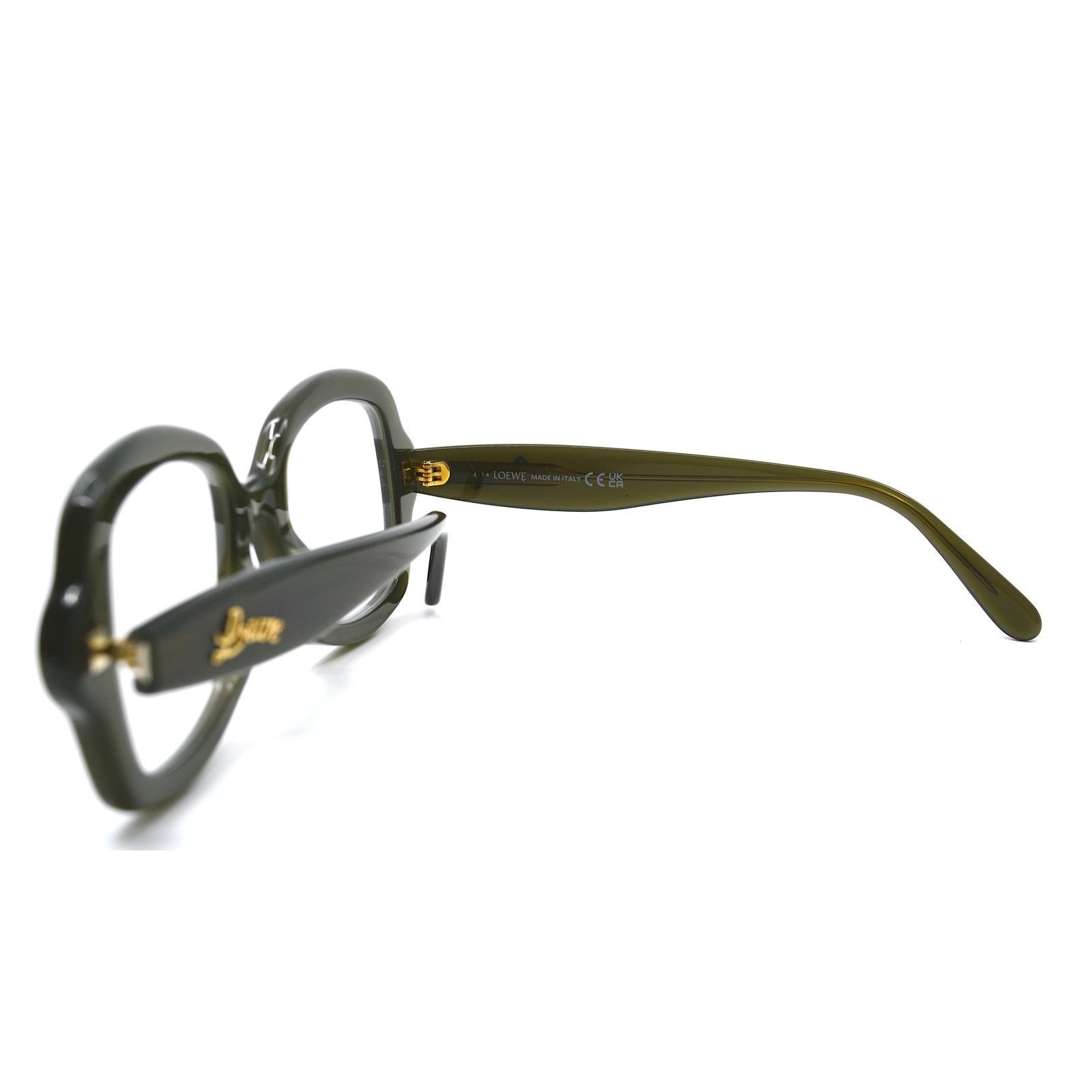 Loewe LOEWE LW450066I 096 Eyeglasses Green Acetate Frame Women Size ONE SIZE - 7 Thumbnail