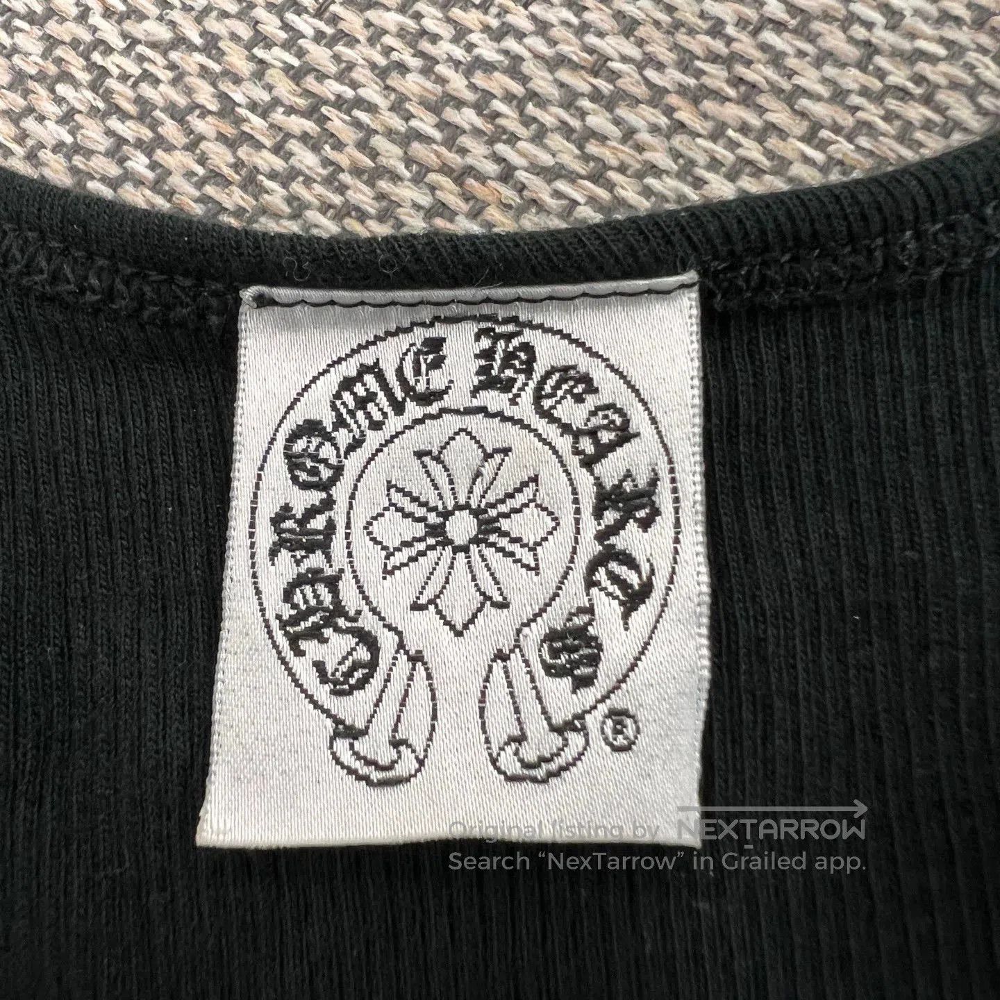 Chrome Hearts chrome hearts black ribbed tank top. Size XL / US 12-14 / IT 48-50 - 4 Thumbnail