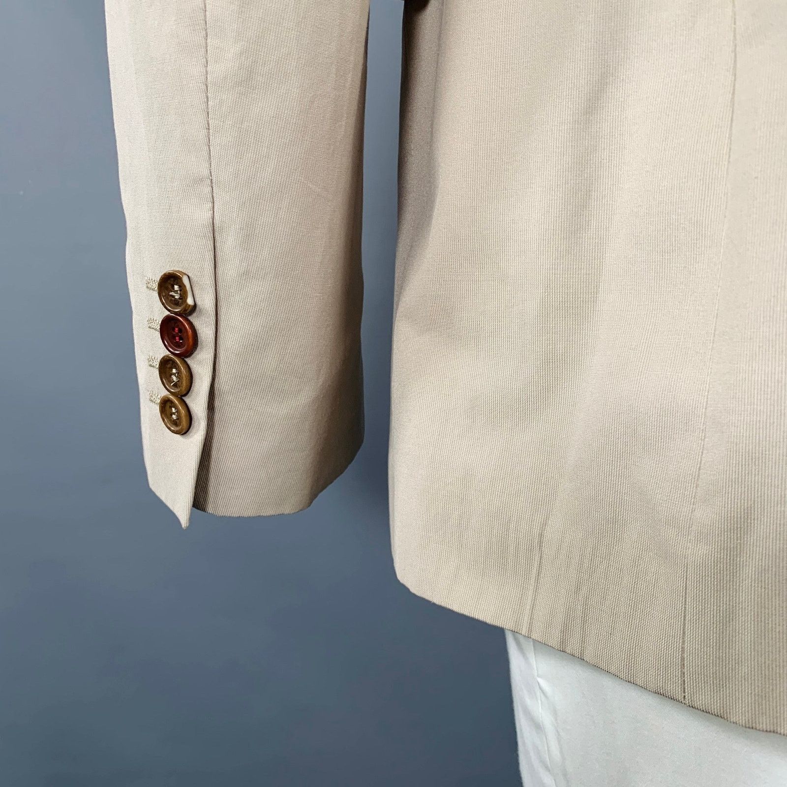 Paul Smith PS by PAUL SMITH Size 42 Khaki Cotton Blend Sport Coat Size 42R - 4 Thumbnail