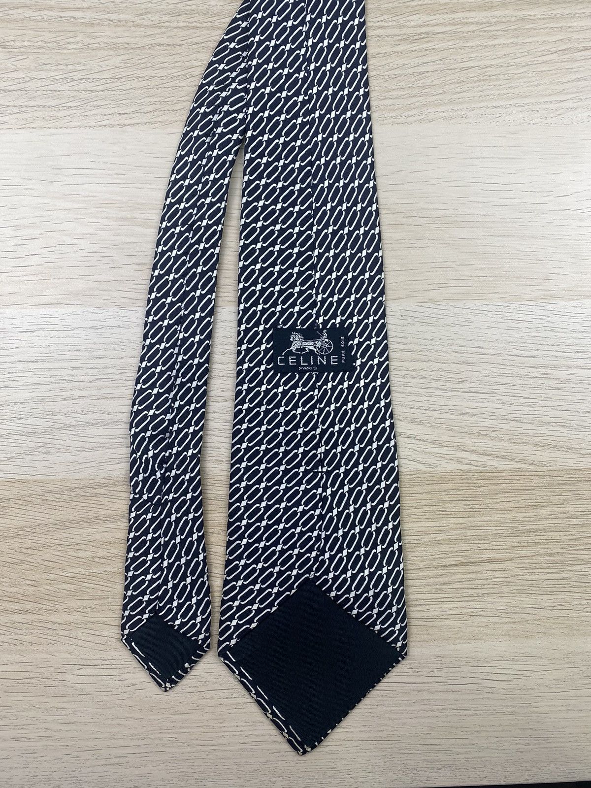 Celine Celine Silk Tie T87 Size ONE SIZE - 5 Thumbnail