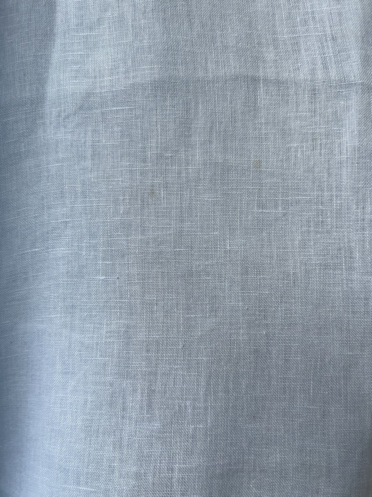 Ermenegildo Zegna ZEGNA Sport Baby Blue Color Linen Shirt Spain Luxury Size US XL / EU 56 / 4 - 11 Thumbnail