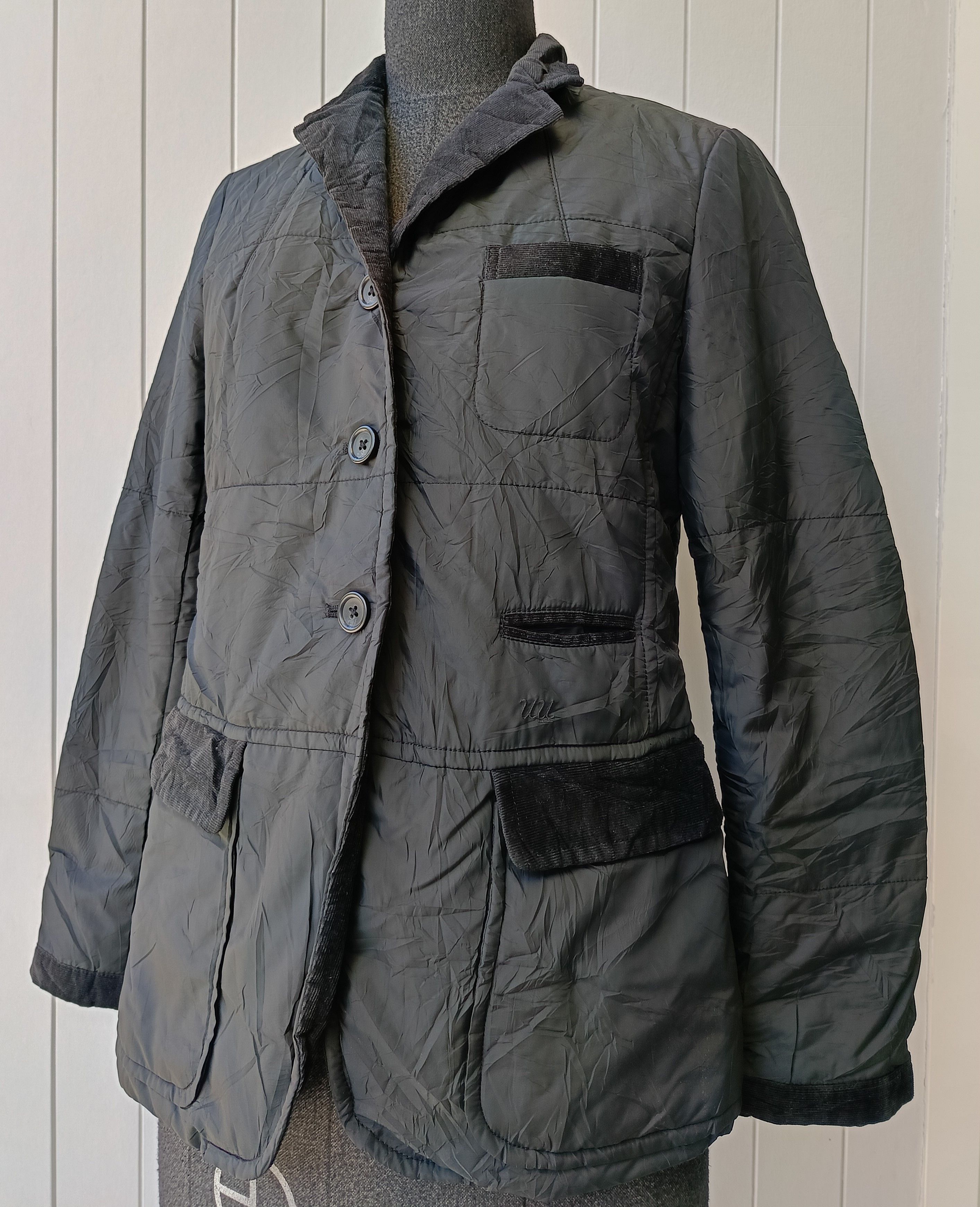 Jun Takahashi × Undercover × Uniqlo Jun Takahashi Uniqlo Undercover UU black quilted jacket Size S / US 4 / IT 40 - 1 Thumbnail