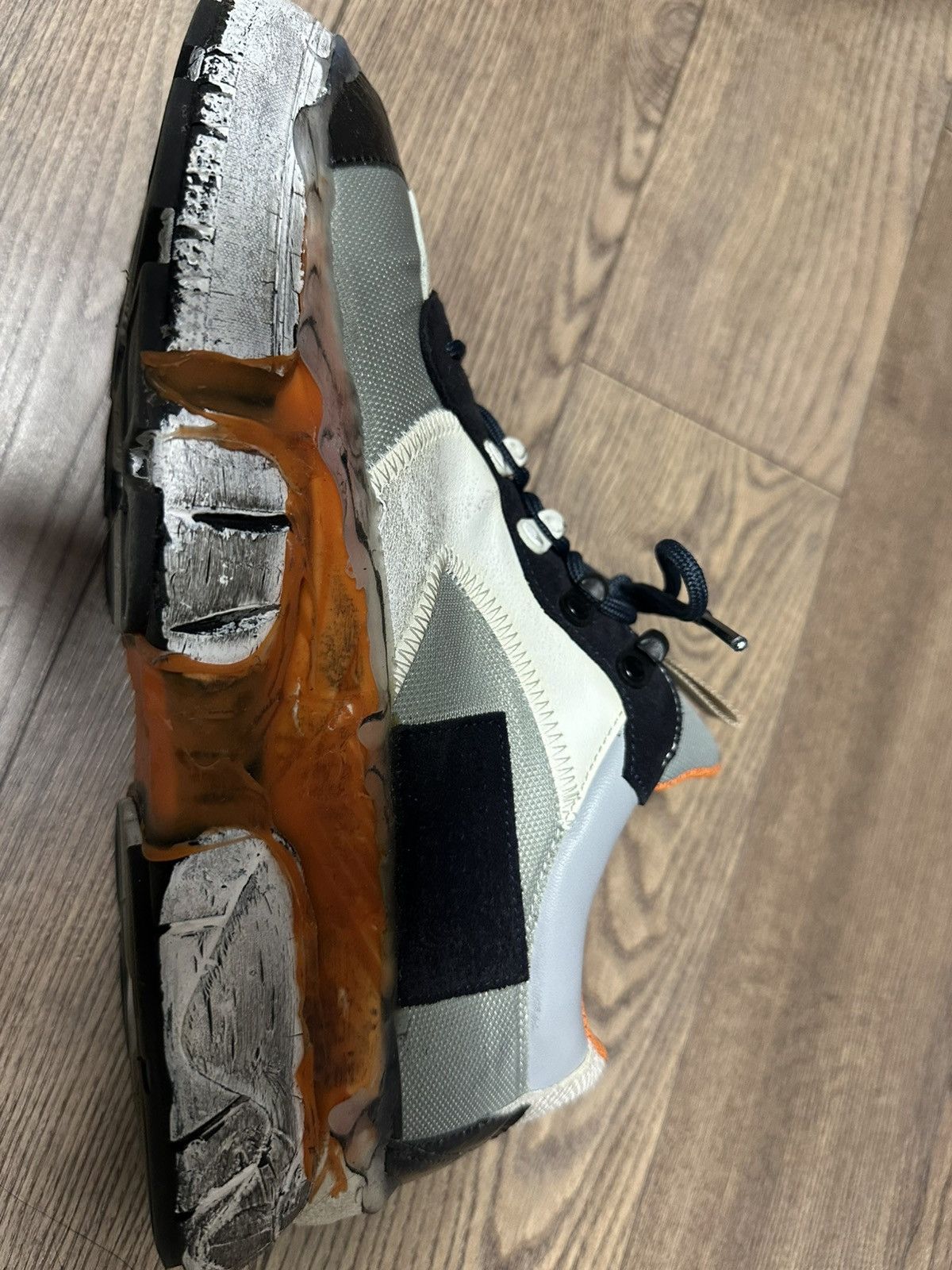 Maison Margiela Maison Margiela Fusion Patchwork Sneakers Size US 8 / EU 41 - 2 Thumbnail