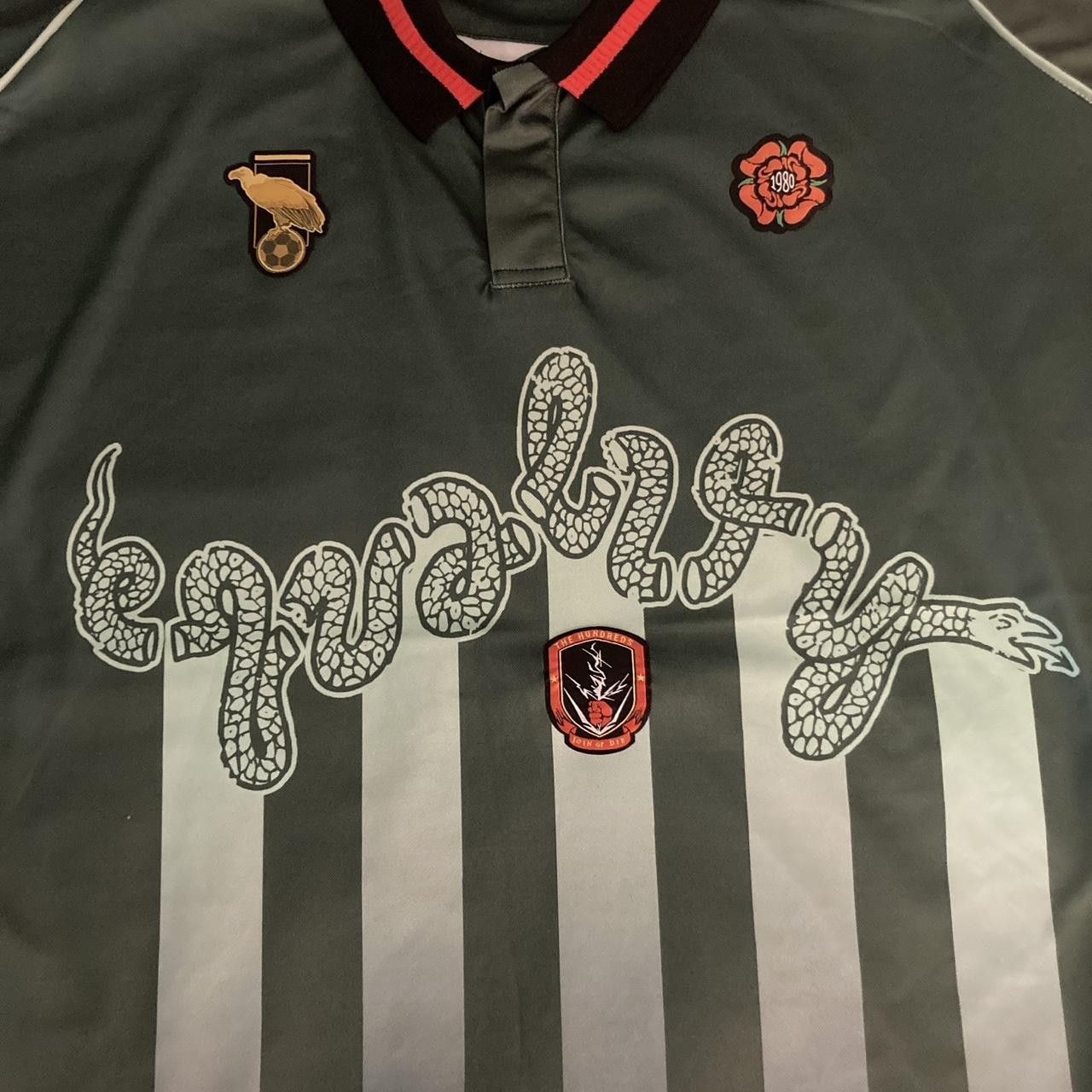 The Hundreds The Hundreds Soccer Jersey Equality Green/Red Size US M / EU 48-50 / 2 - 2 Thumbnail