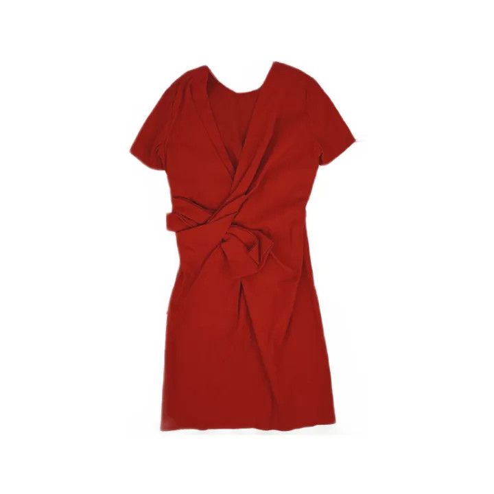 Lanvin Lanvin Fashionable Solid Color Dress 0079 Size US 36 / EU 52 - 1 Thumbnail