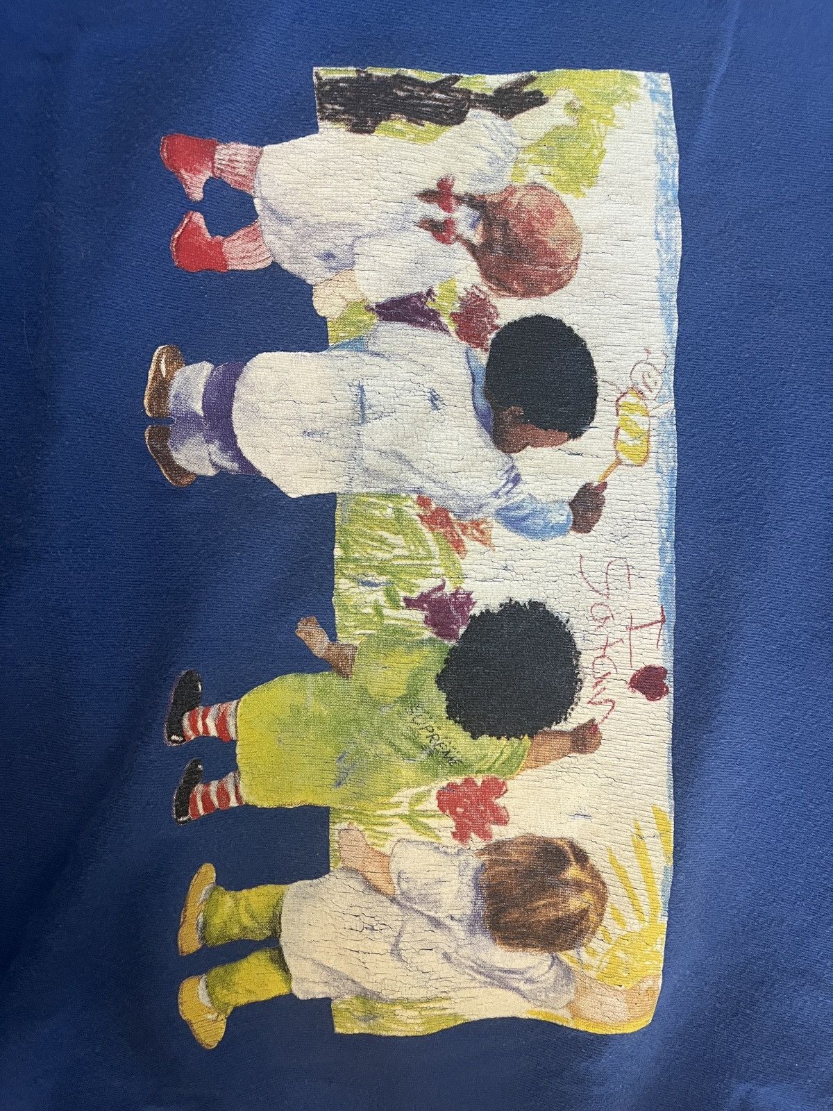 Supreme Supreme Kids Tee Blue Size US M / EU 48-50 / 2 - 2 Thumbnail