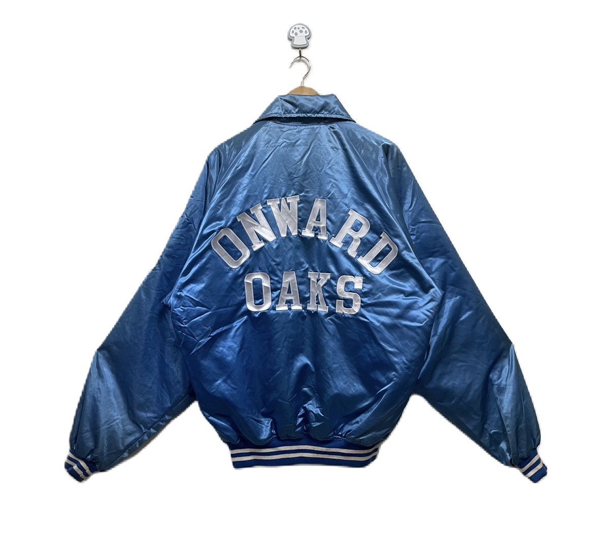 MLB Vintage Oaks Bomber Jacket Baseball Size US XL / EU 56 / 4 - 2 Thumbnail