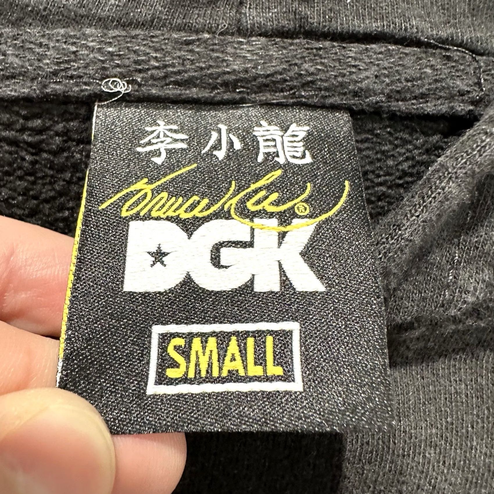 DGK DGK Bruce Lee Sweatshirt Mens Small Black Graphic Print Hoodie Streetwear GUC Size US XL / EU 56 / 4 - 4 Thumbnail