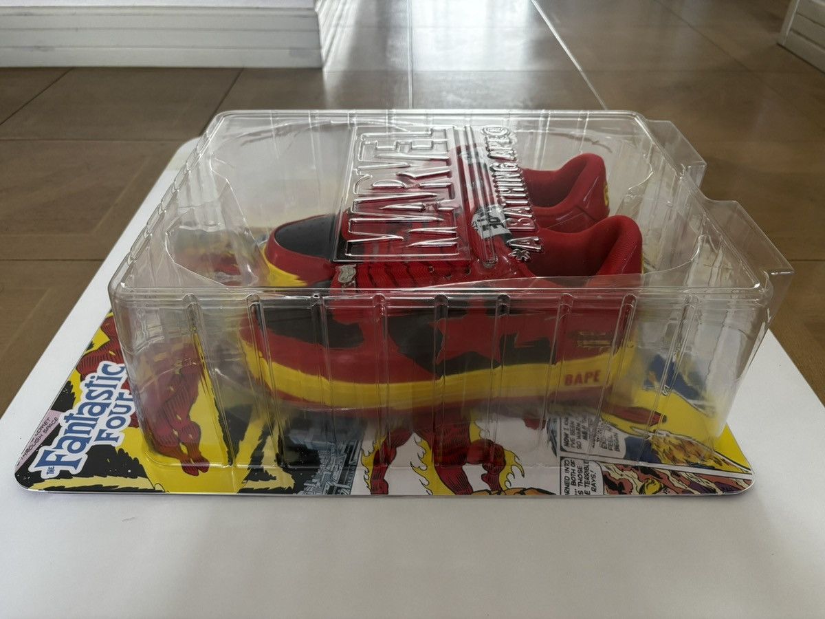 Bape Authentic ape bape bape sta x marvel F4 the human torch new Size US 9 / EU 42 - 19 Thumbnail