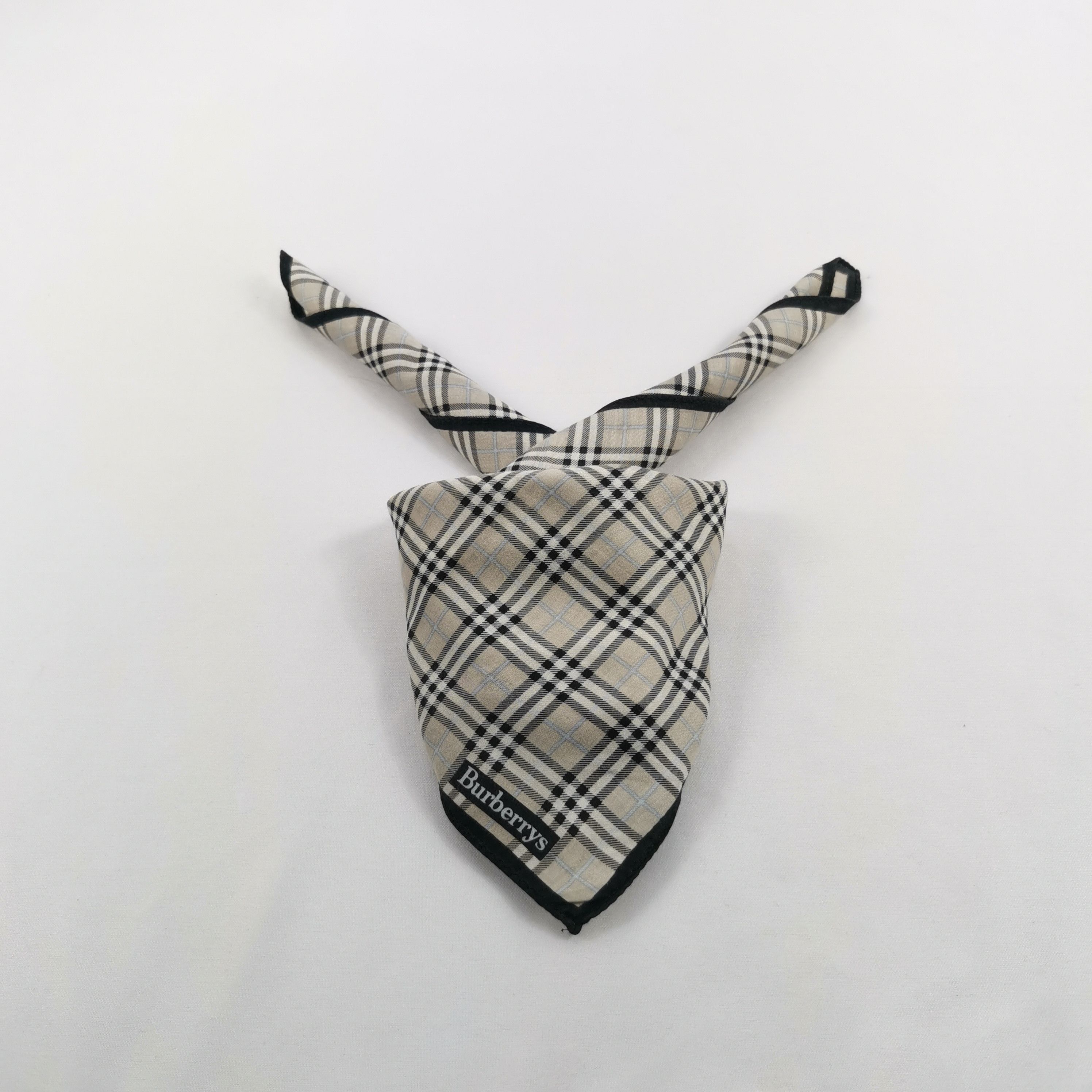 Burberry Vintage Burberry Handkerchief Bandana Pocket Square Size ONE SIZE - 1 Thumbnail