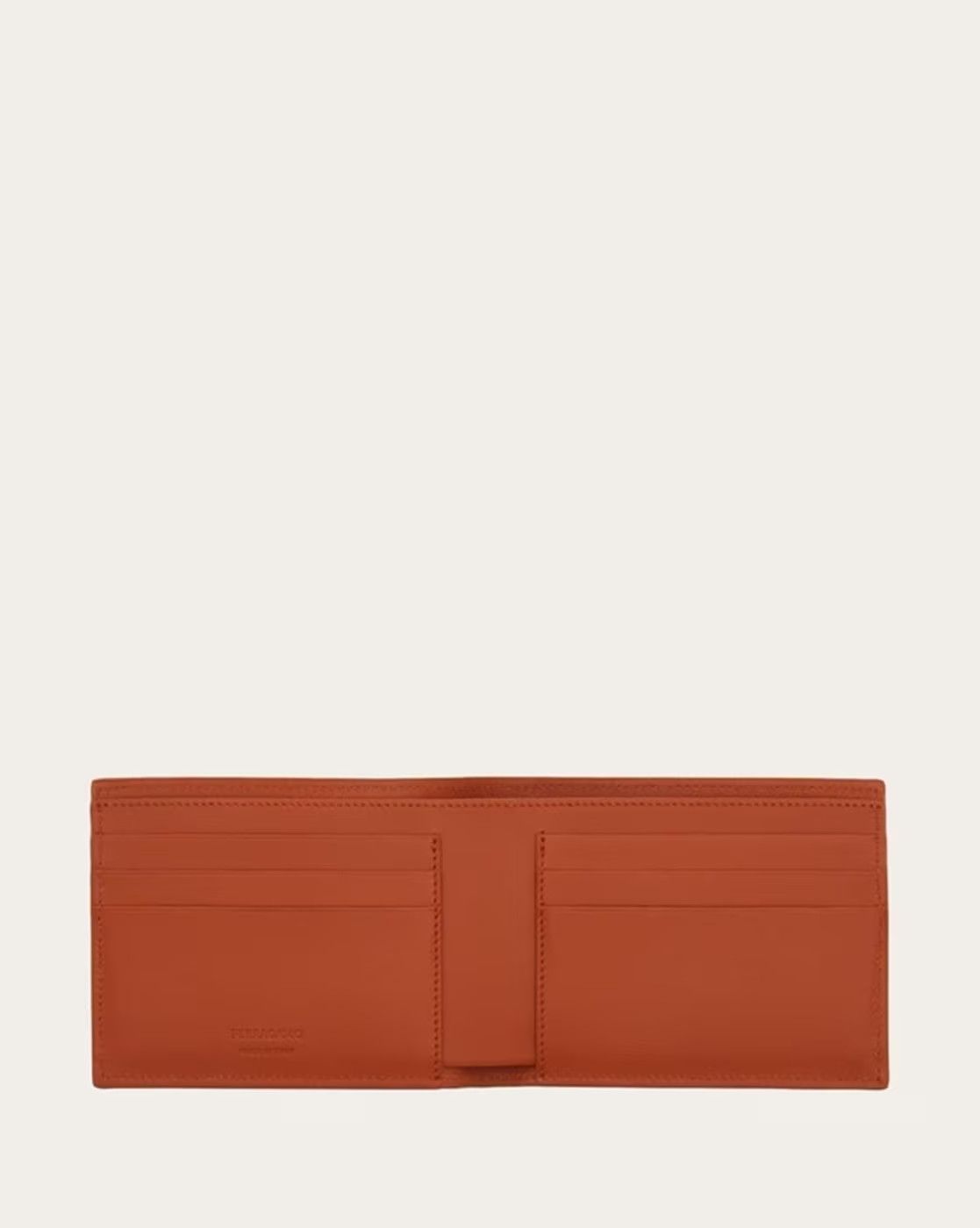 Salvatore Ferragamo o1s1rm0924 Size: OS / Classic Billfold Wallet in Orange Size ONE SIZE - 3 Thumbnail