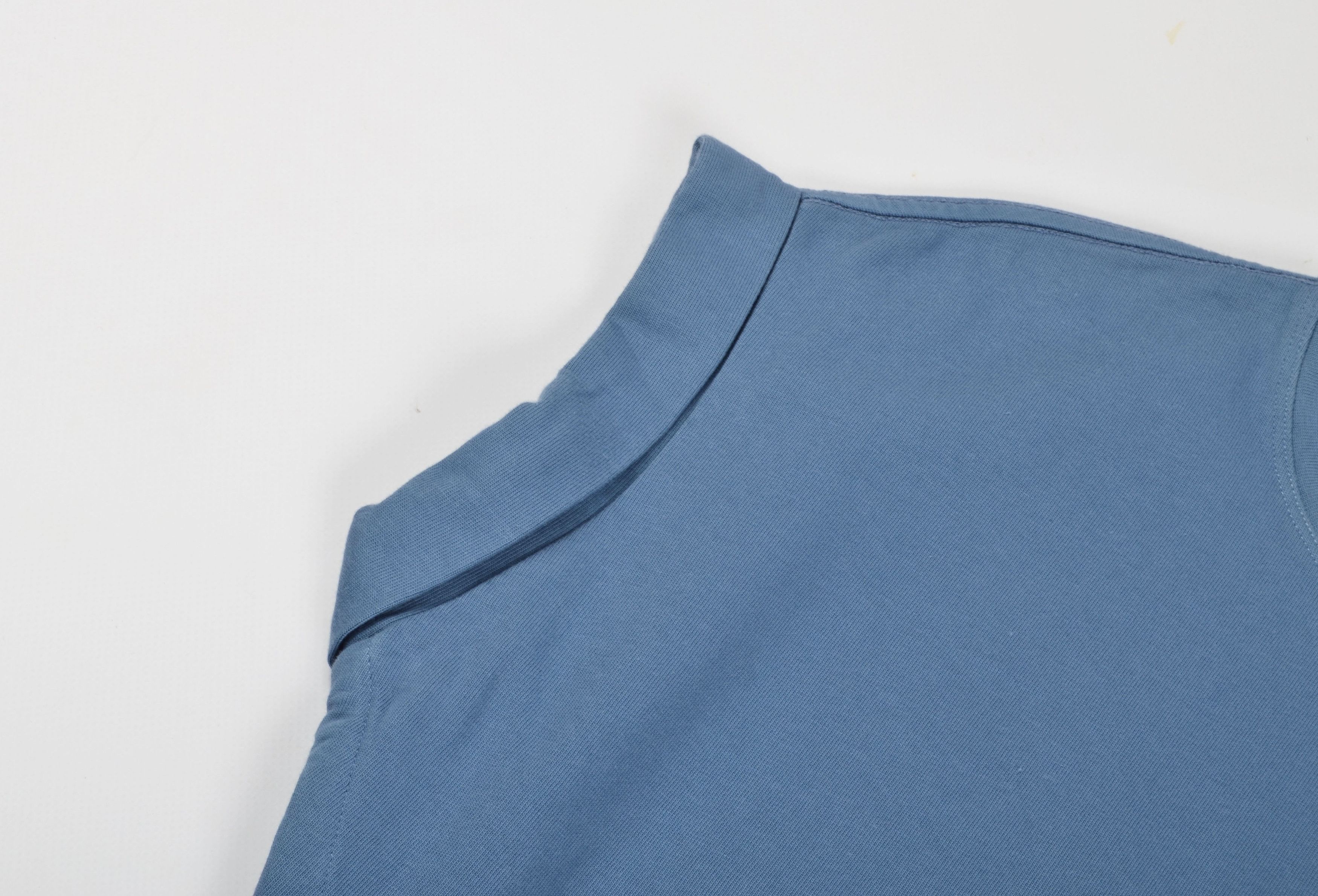 Allsaints AllSaints Cropped Blue Short Sleeve Mira Tee Top Size S / US 4 / IT 40 - 5 Thumbnail