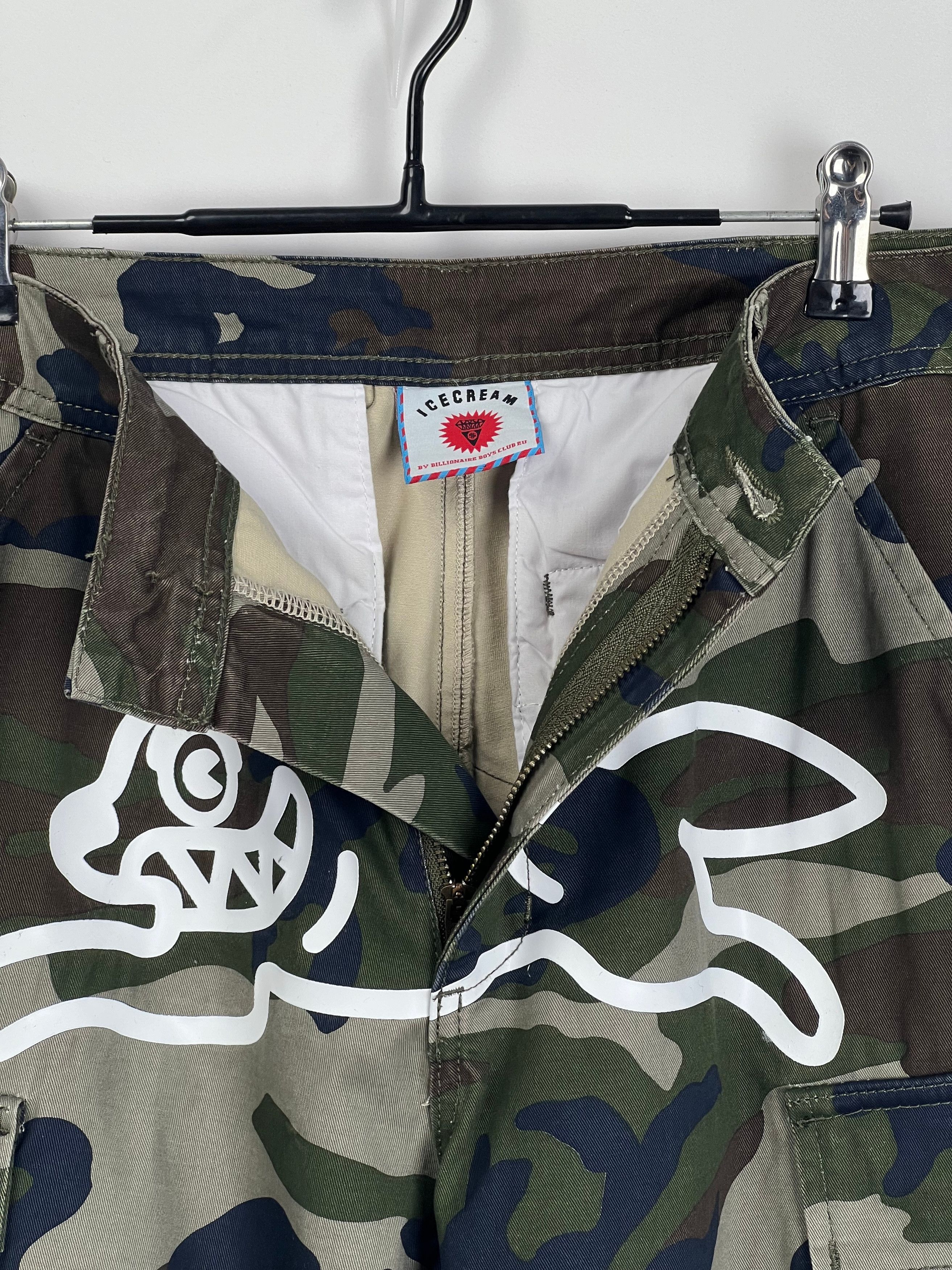 Icecream UNWORN* Icecream Running Dog Camo Cargo Pants Camo Size US 30 / EU 46 - 12 Thumbnail